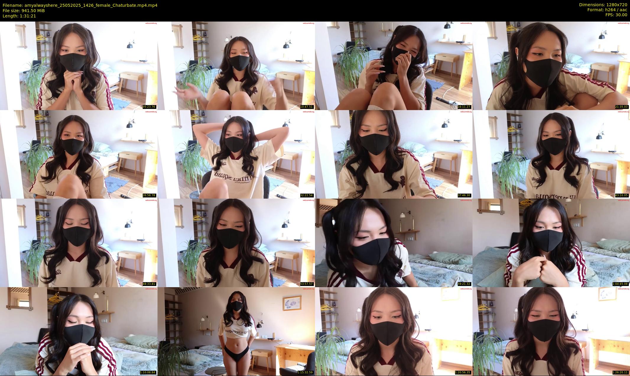 amyalwayshere — 92 minute Chaturbate female cam show recording, 720p, May 25, 2025