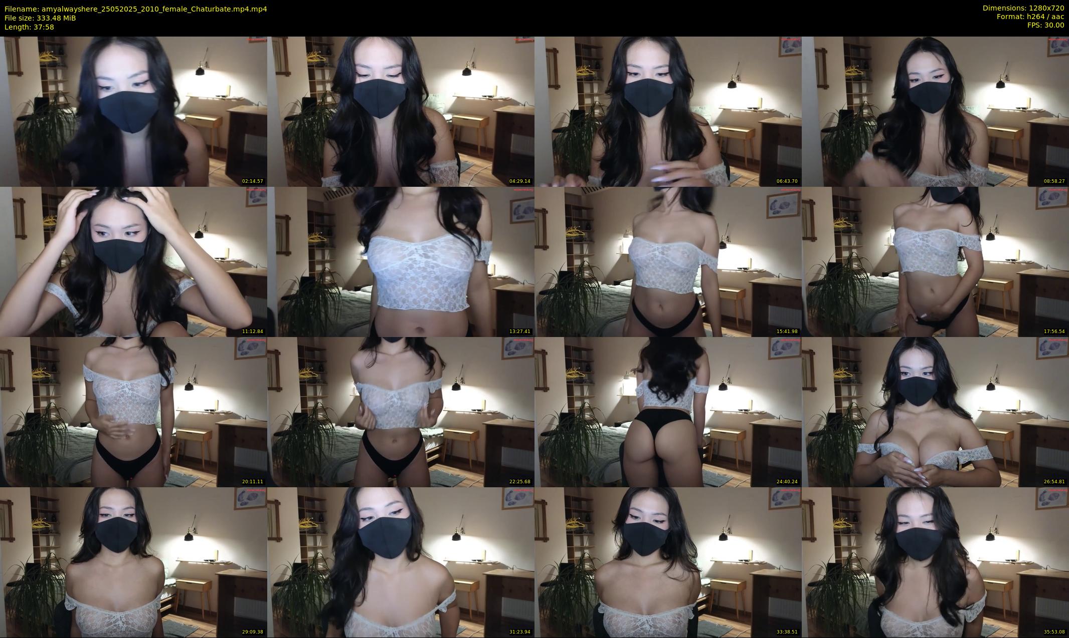 amyalwayshere — 38 minute Chaturbate female cam show recording, 720p, May 25, 2025