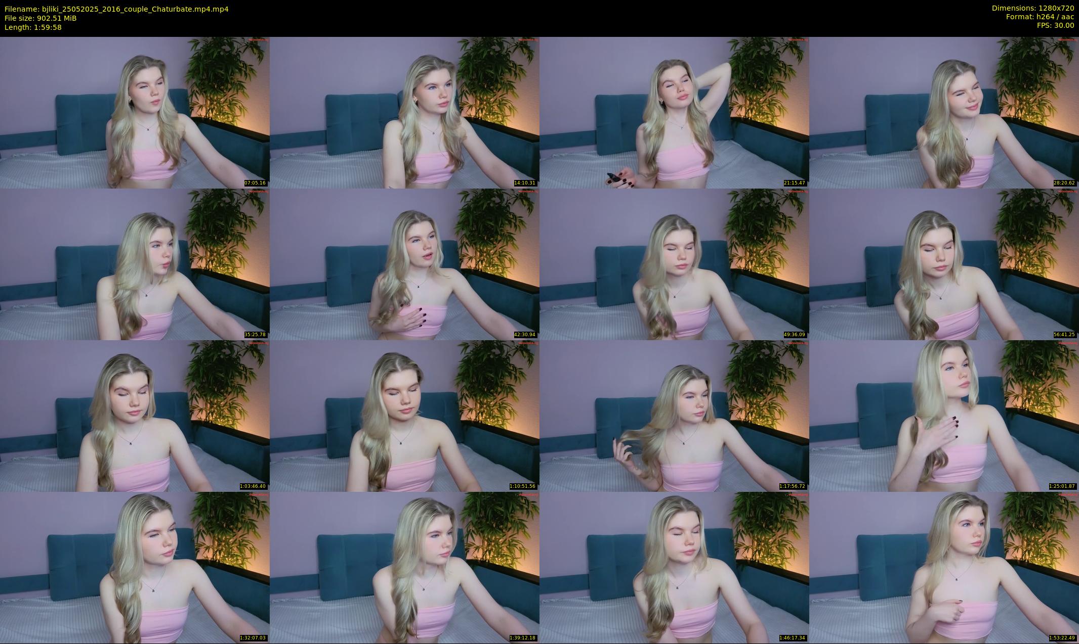 bjliki — 120 minute Chaturbate couple cam show recording, 720p, May 25, 2025