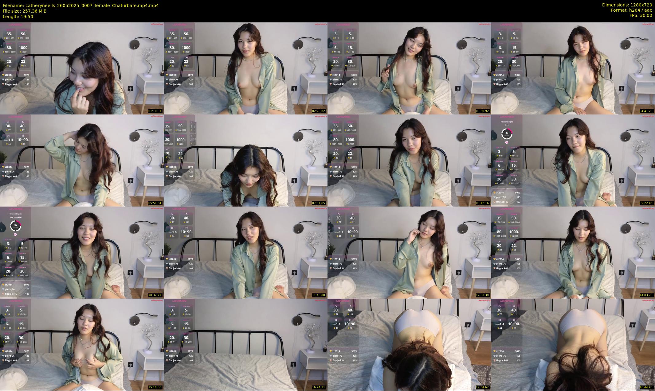catheryneells — 20 minute Chaturbate female cam show recording, 720p, May 26, 2025