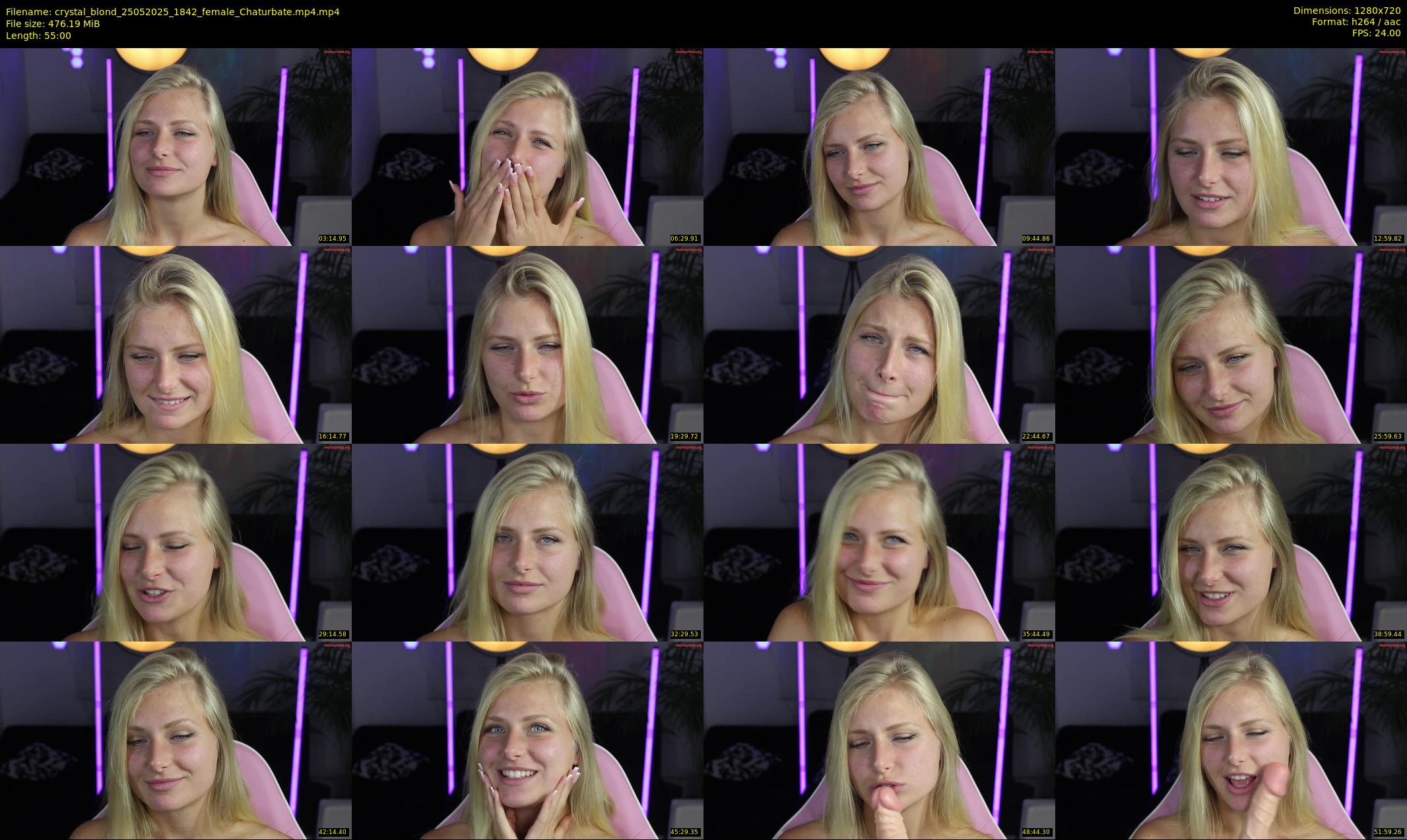 crystal_blond — 55 minute Chaturbate female cam show recording, 720p, May 25, 2025