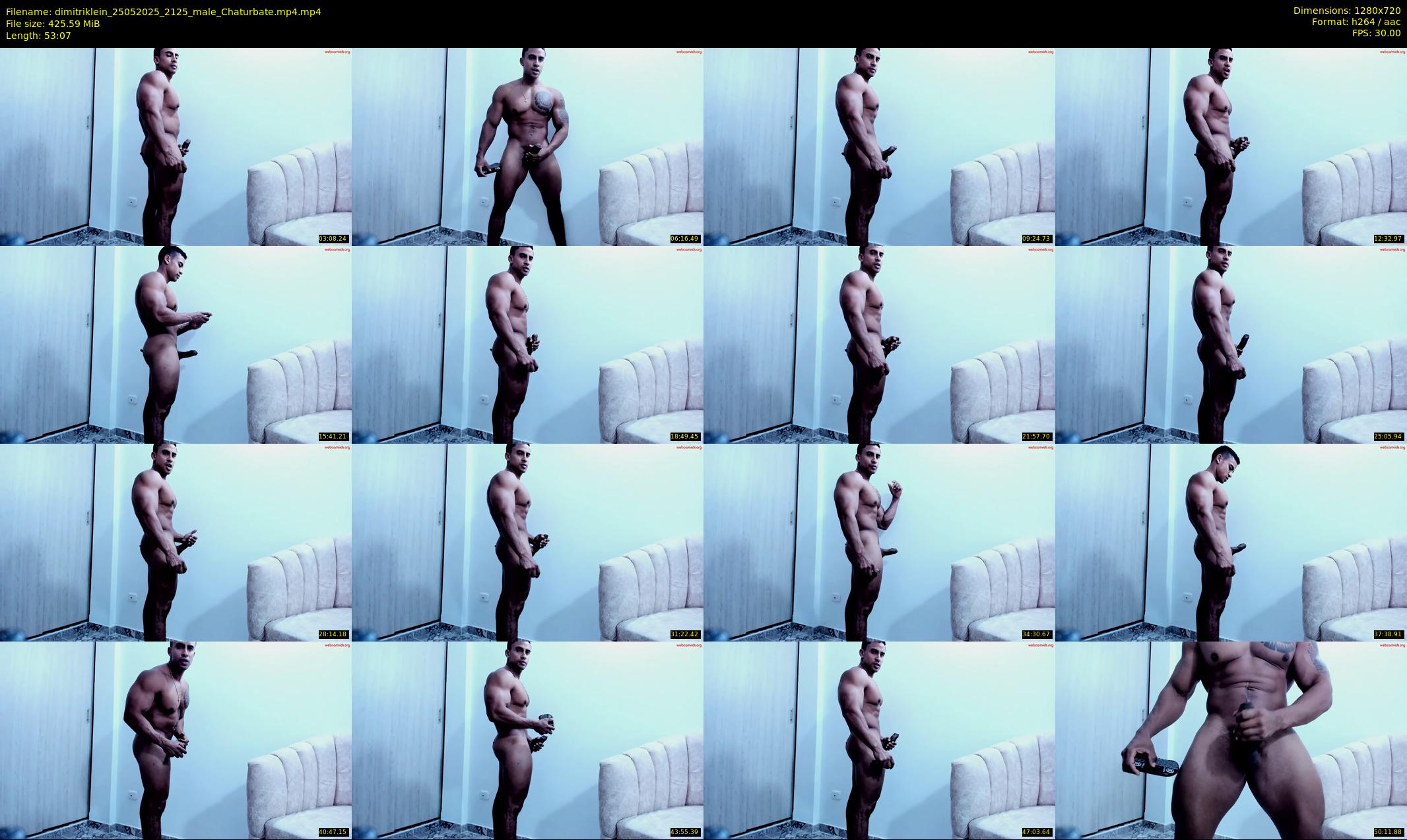 dimitriklein — 54 minute Chaturbate male cam show recording, 720p, May 25, 2025