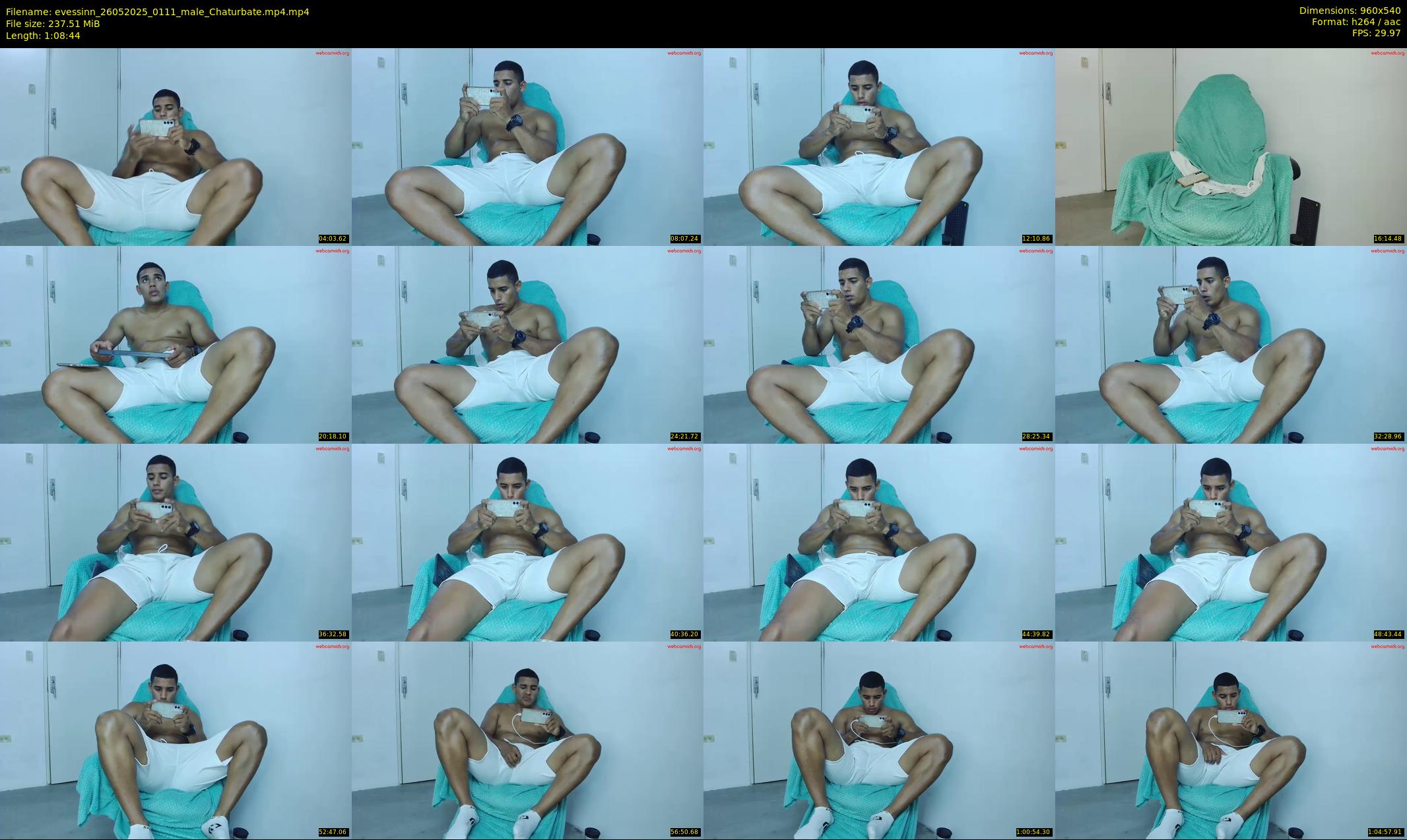 evessinn — 69 minute Chaturbate male cam show recording, 480p, May 26, 2025