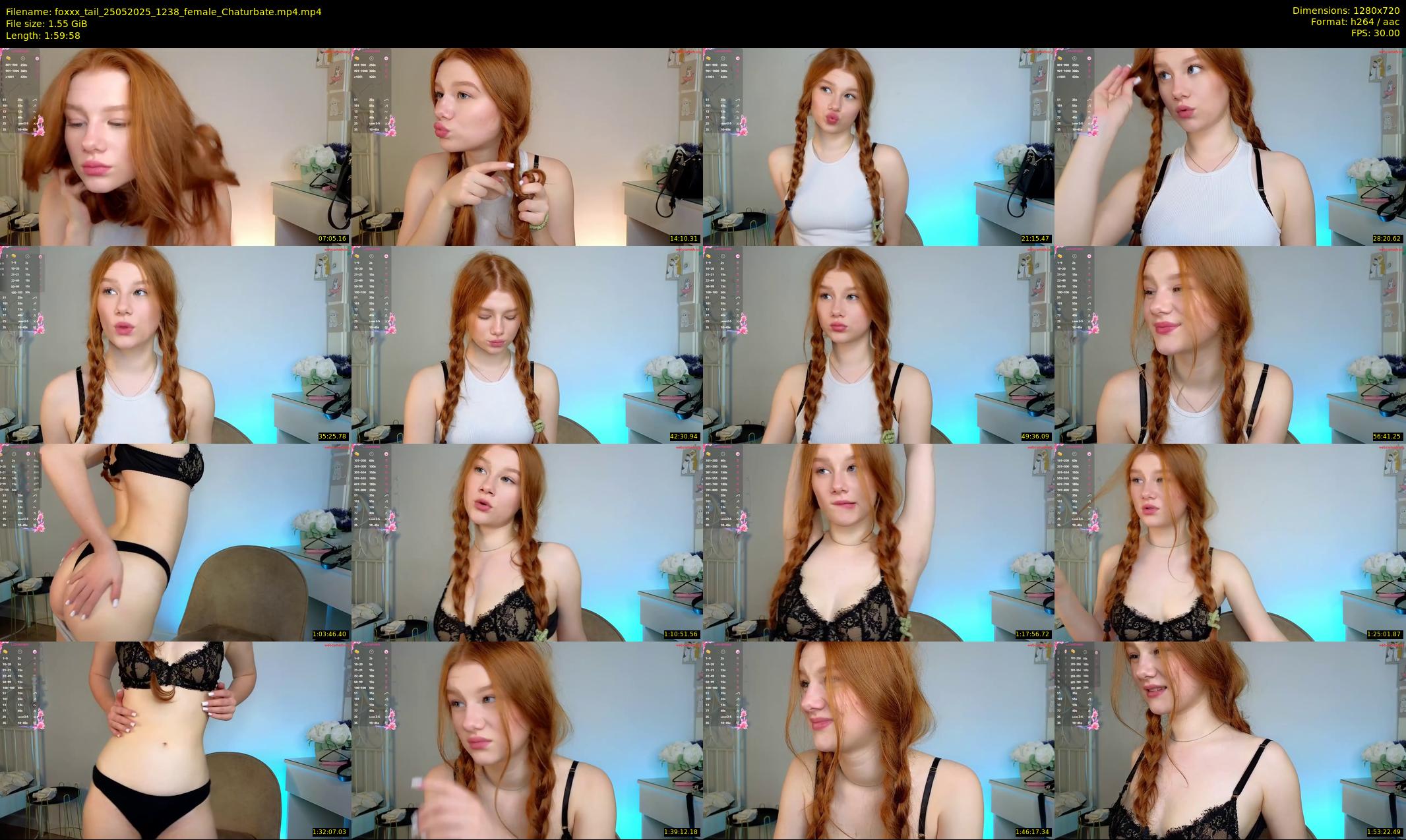 foxxx_tail — 120 minute Chaturbate female cam show recording, 720p, May 25, 2025