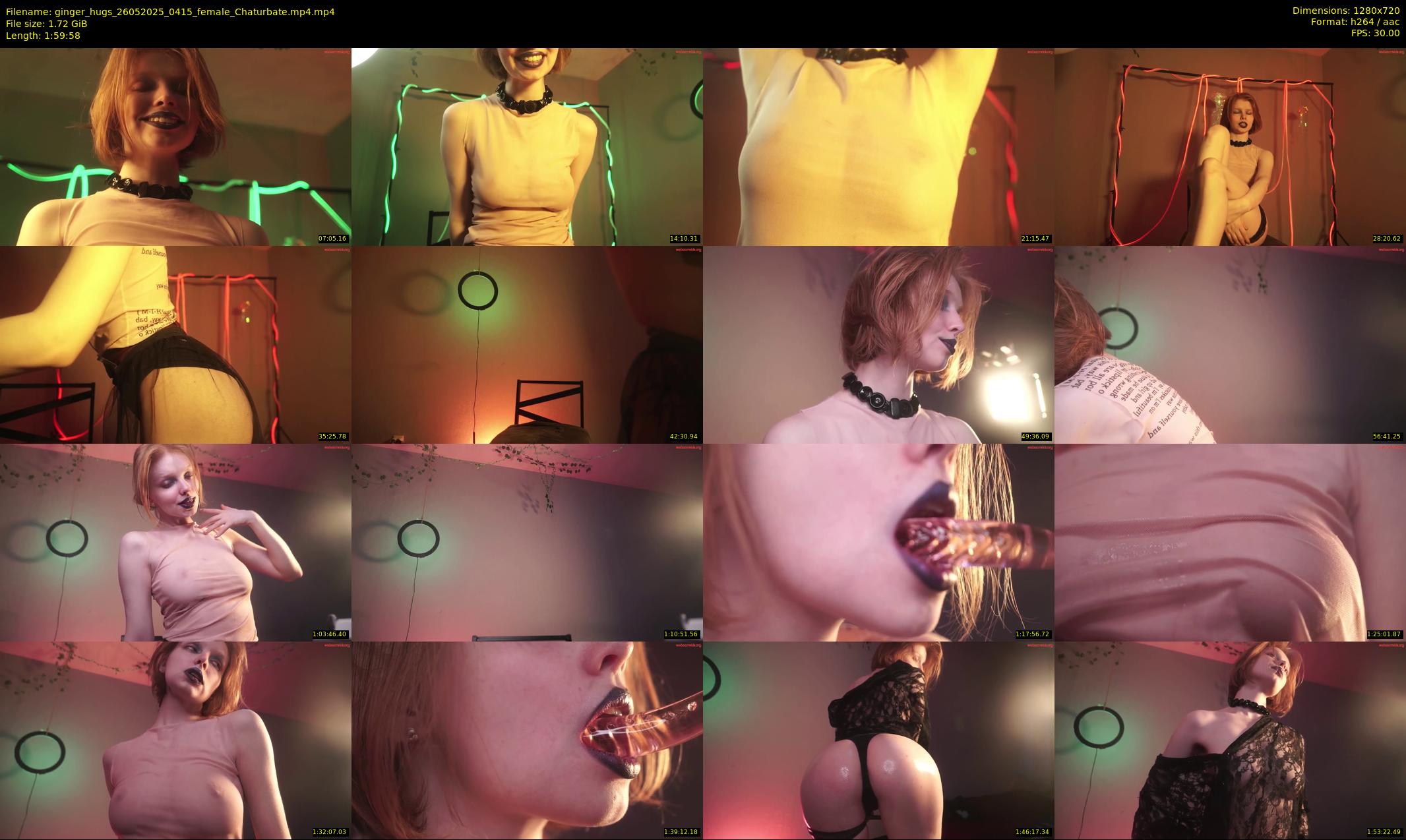 ginger_hugs — 120 minute Chaturbate female cam show recording, 720p, May 26, 2025