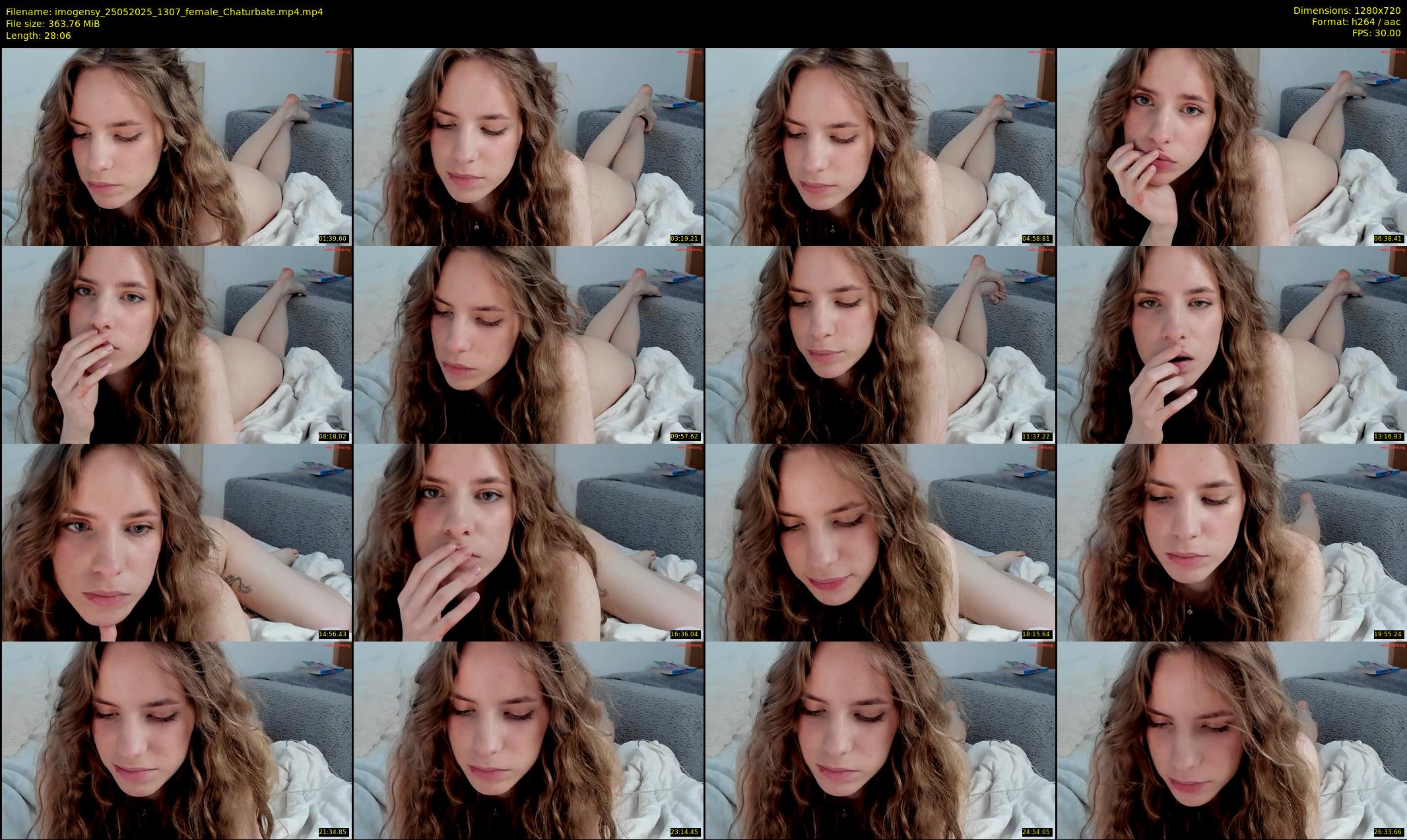 imogensy — 29 minute Chaturbate female cam show recording, 720p, May 25, 2025