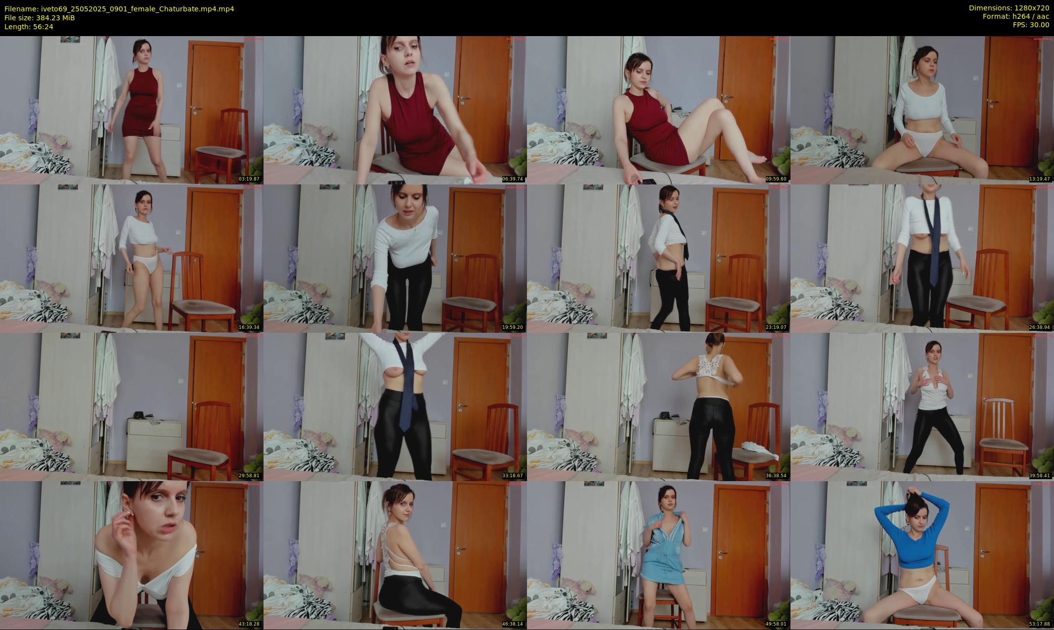 iveto69 — 57 minute Chaturbate female cam show recording, 720p, May 25, 2025