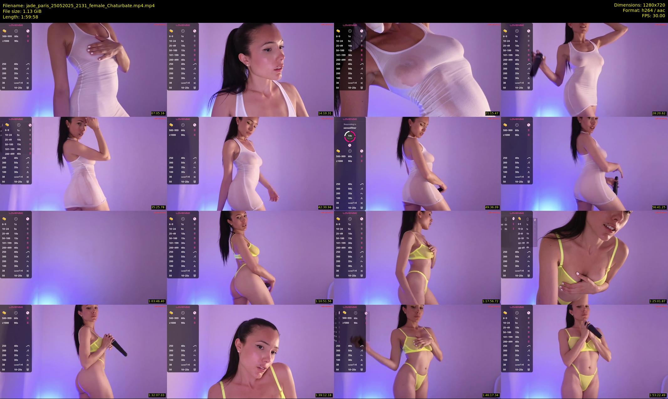 jade_paris — 120 minute Chaturbate female cam show recording, 720p, May 25, 2025