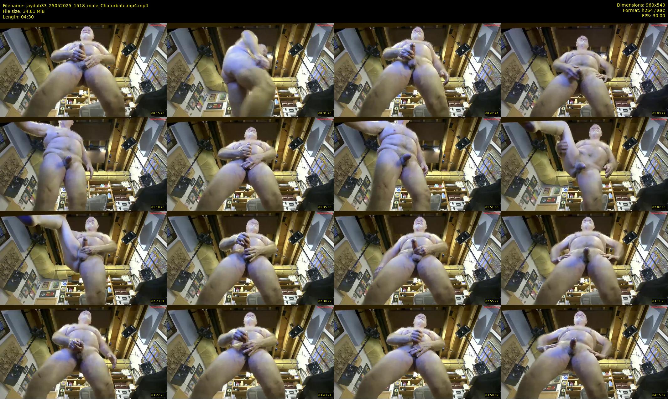 jaydub33 — 5 minute Chaturbate male cam show recording, 480p, May 25, 2025