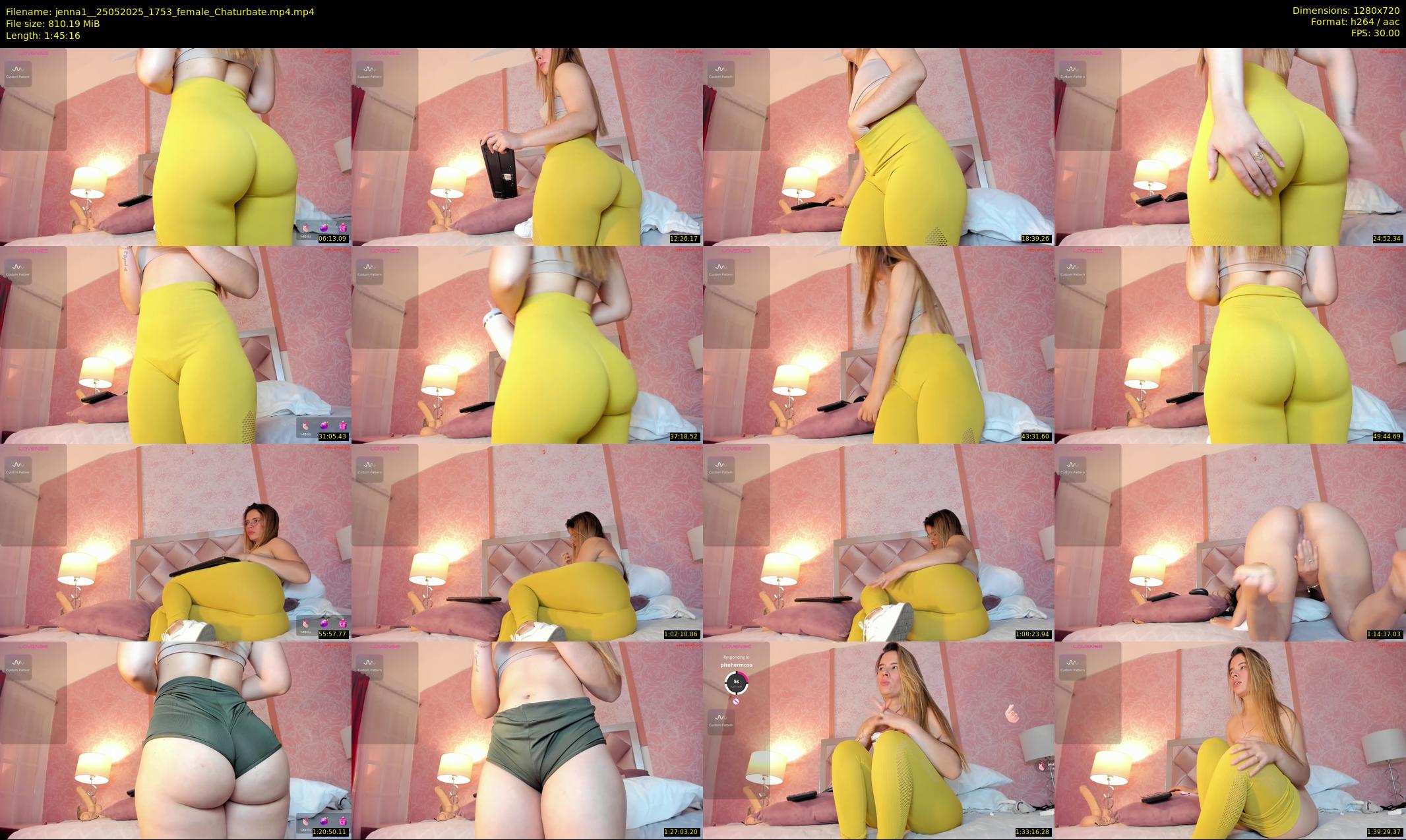 jenna1_ — 106 minute Chaturbate female cam show recording, 720p, May 25, 2025