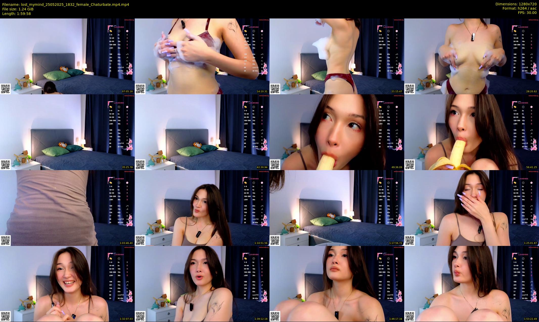 lost_mymind — 120 minute Chaturbate female cam show recording, 720p, May 25, 2025