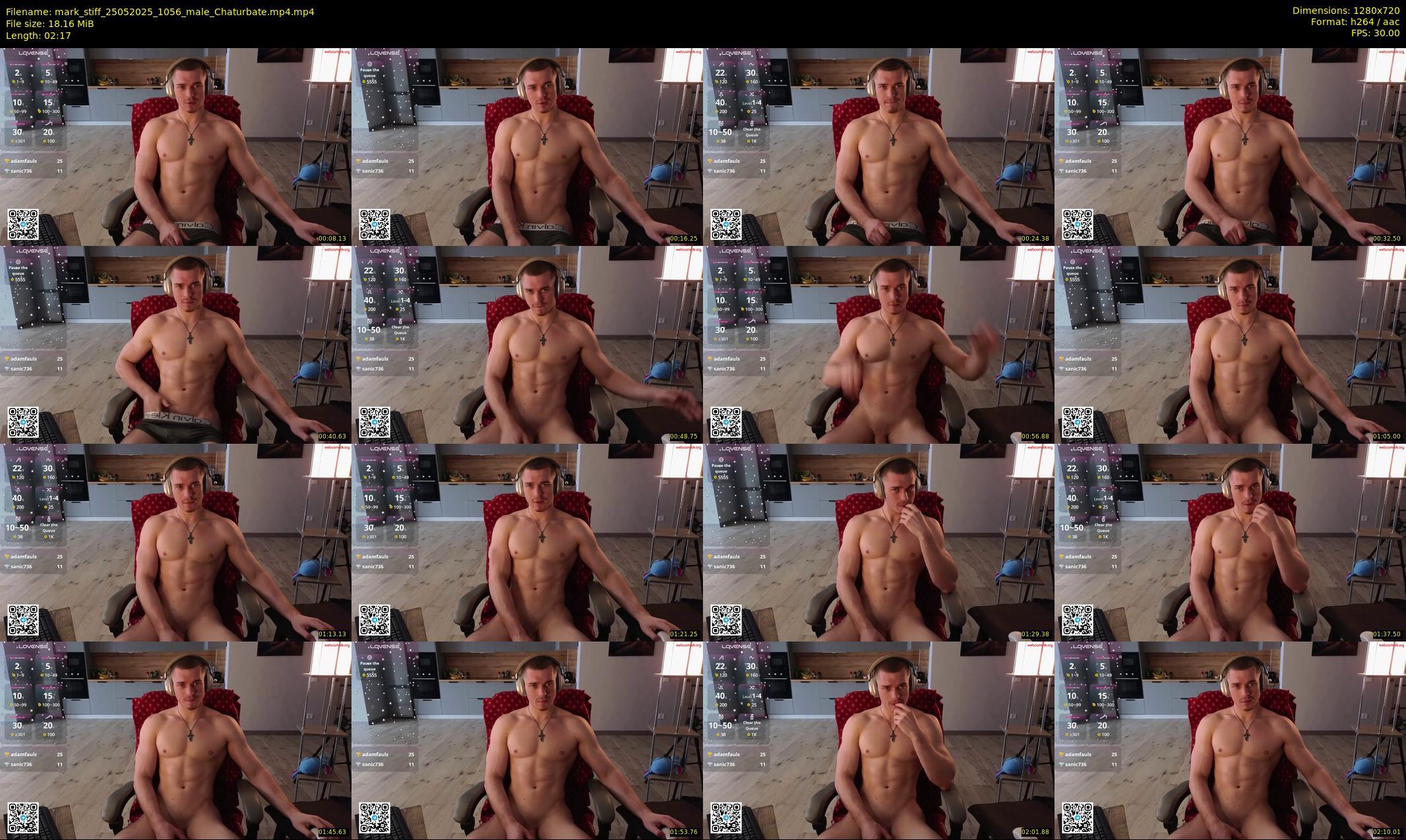 mark_stiff — 3 minute Chaturbate male cam show recording, 720p, May 25, 2025