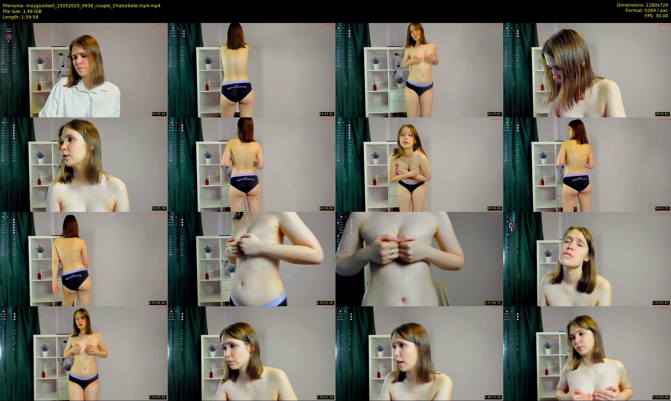 maygoodsell — 120 minute Chaturbate couple cam show recording, 720p, May 25, 2025