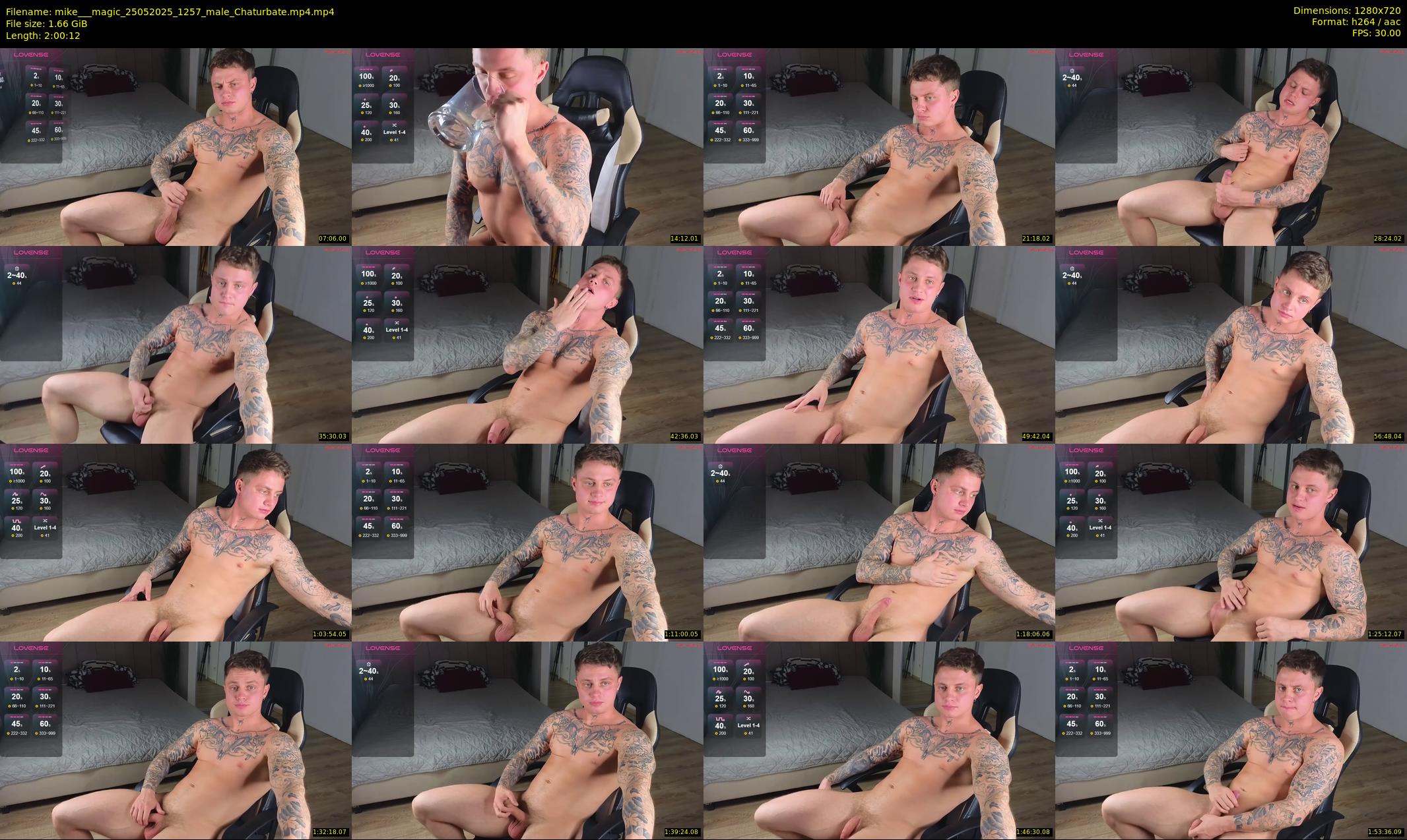mike___magic — 121 minute Chaturbate male cam show recording, 720p, May 25, 2025