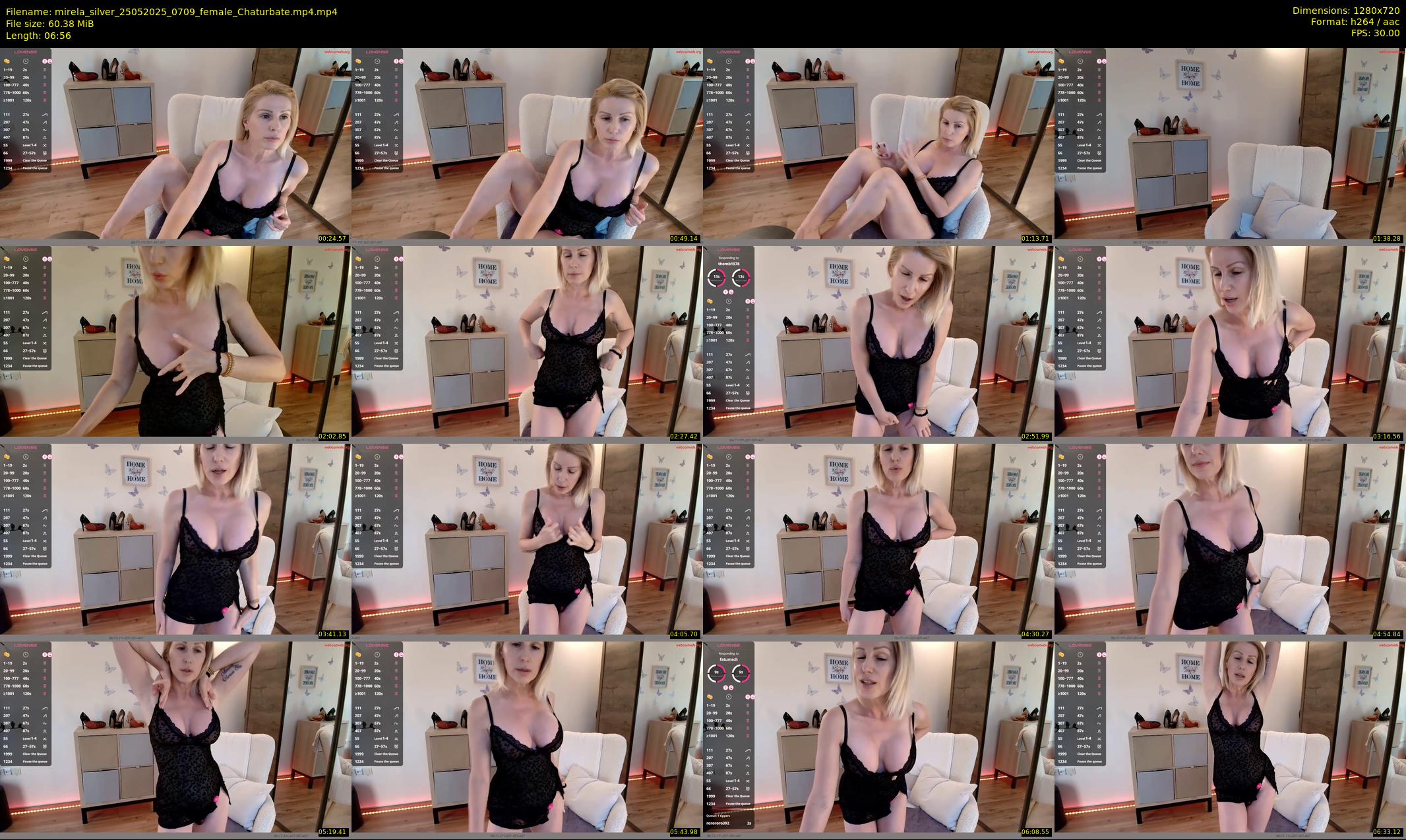 mirela_silver — 7 minute Chaturbate female cam show recording, 720p, May 25, 2025