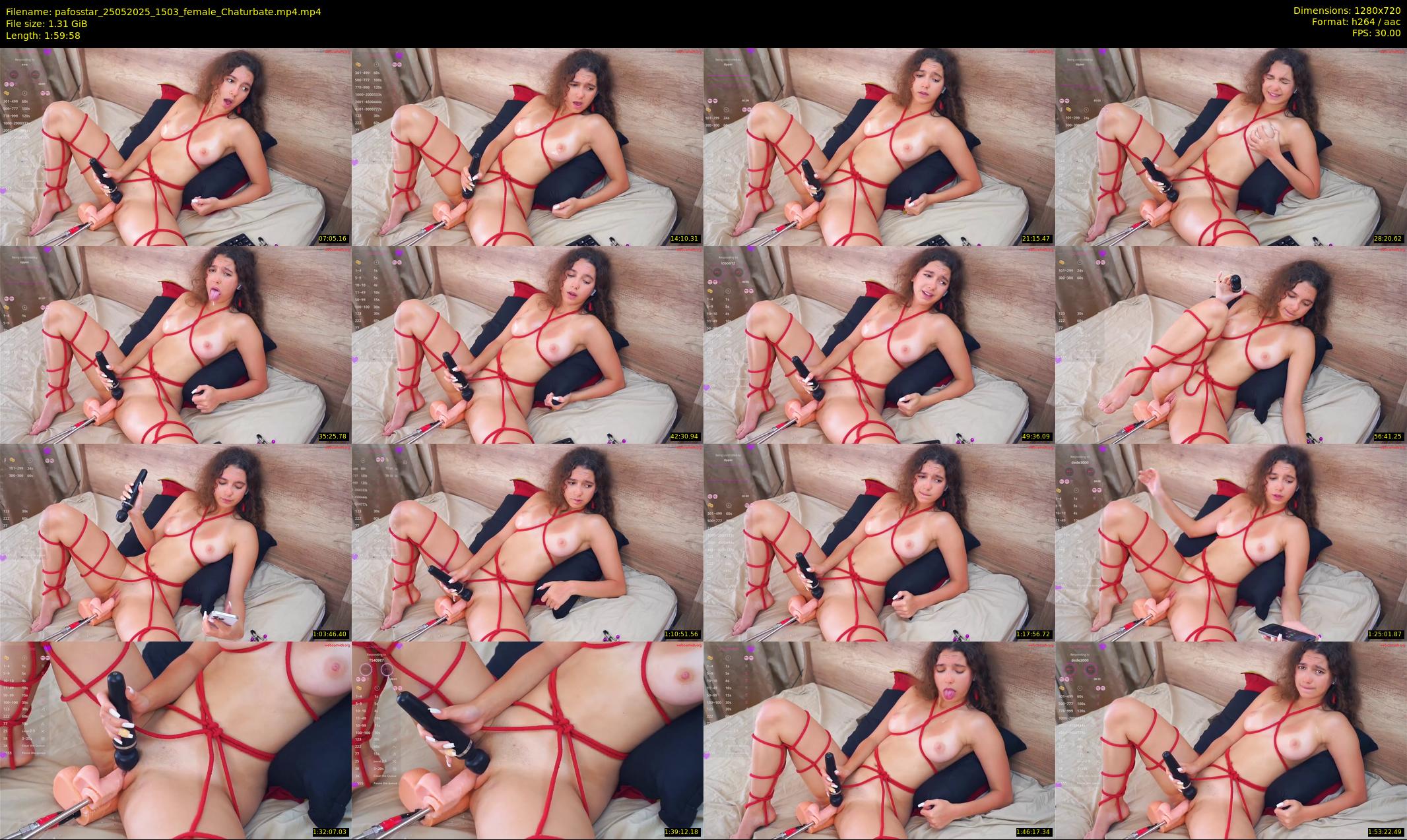 pafosstar — 120 minute Chaturbate female cam show recording, 720p, May 25, 2025