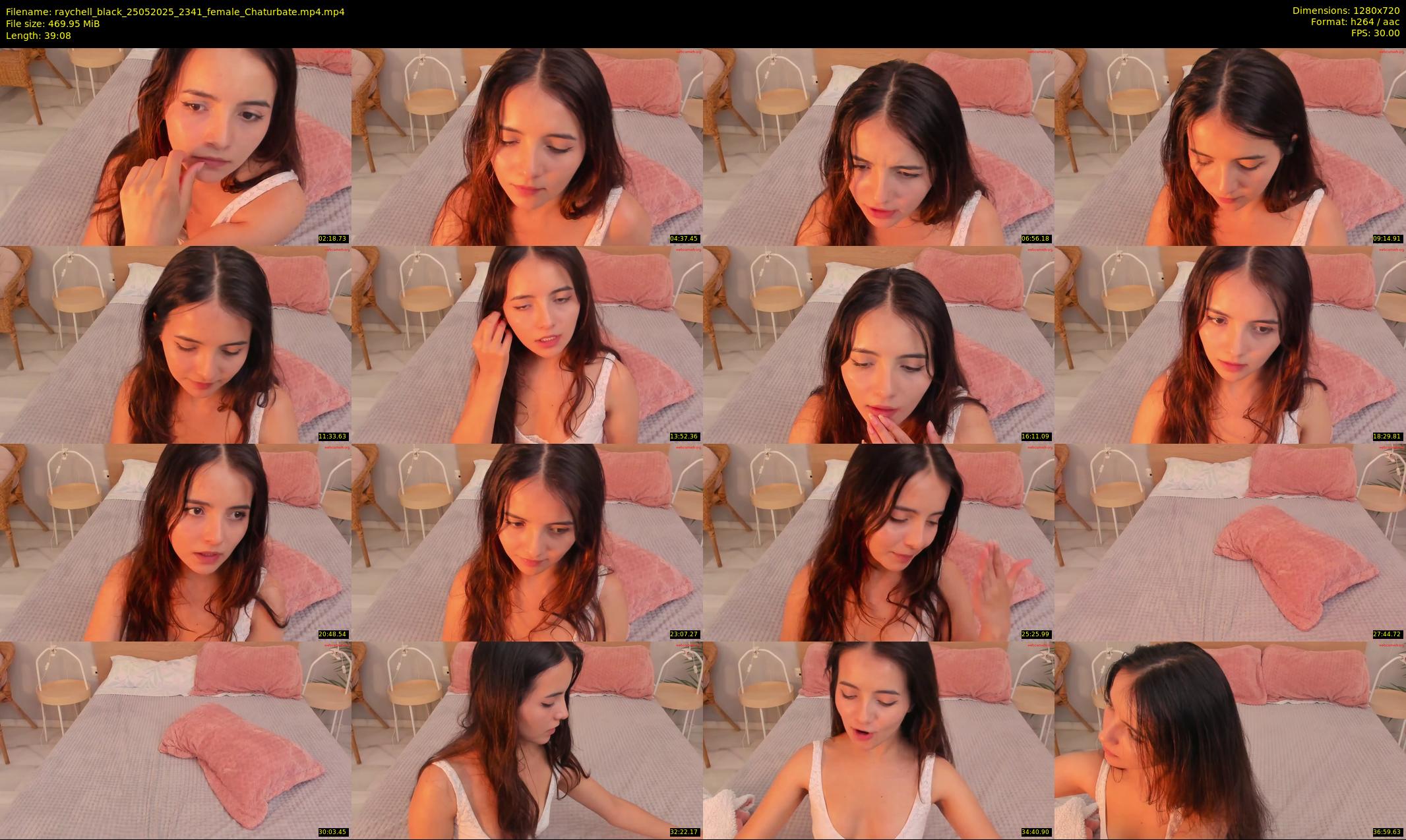 raychell_black — 40 minute Chaturbate female cam show recording, 720p, May 25, 2025