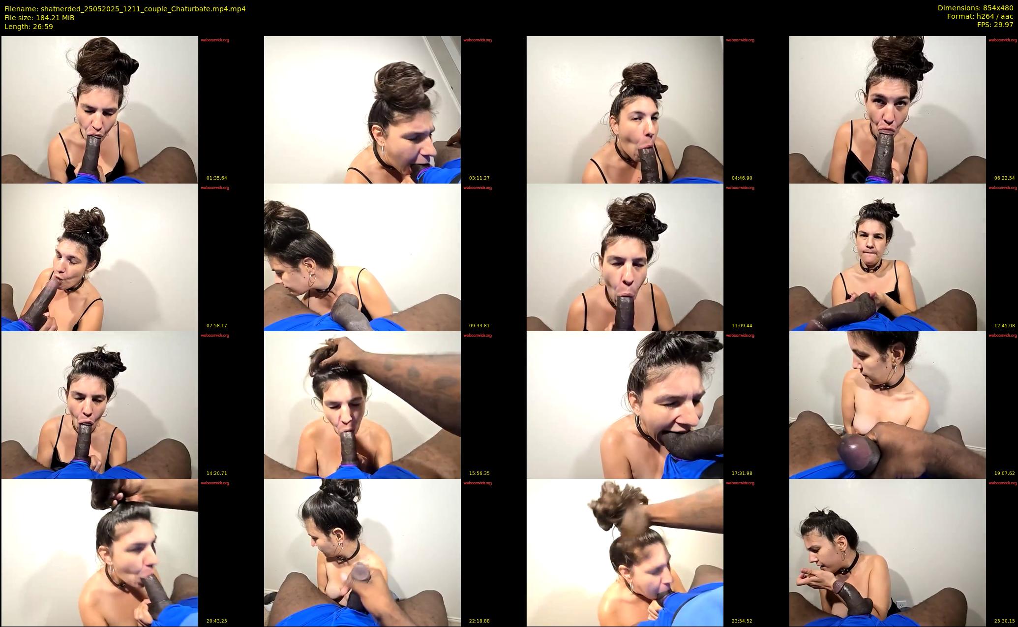 shatnerded — 27 minute Chaturbate couple cam show recording, 480p, May 25, 2025