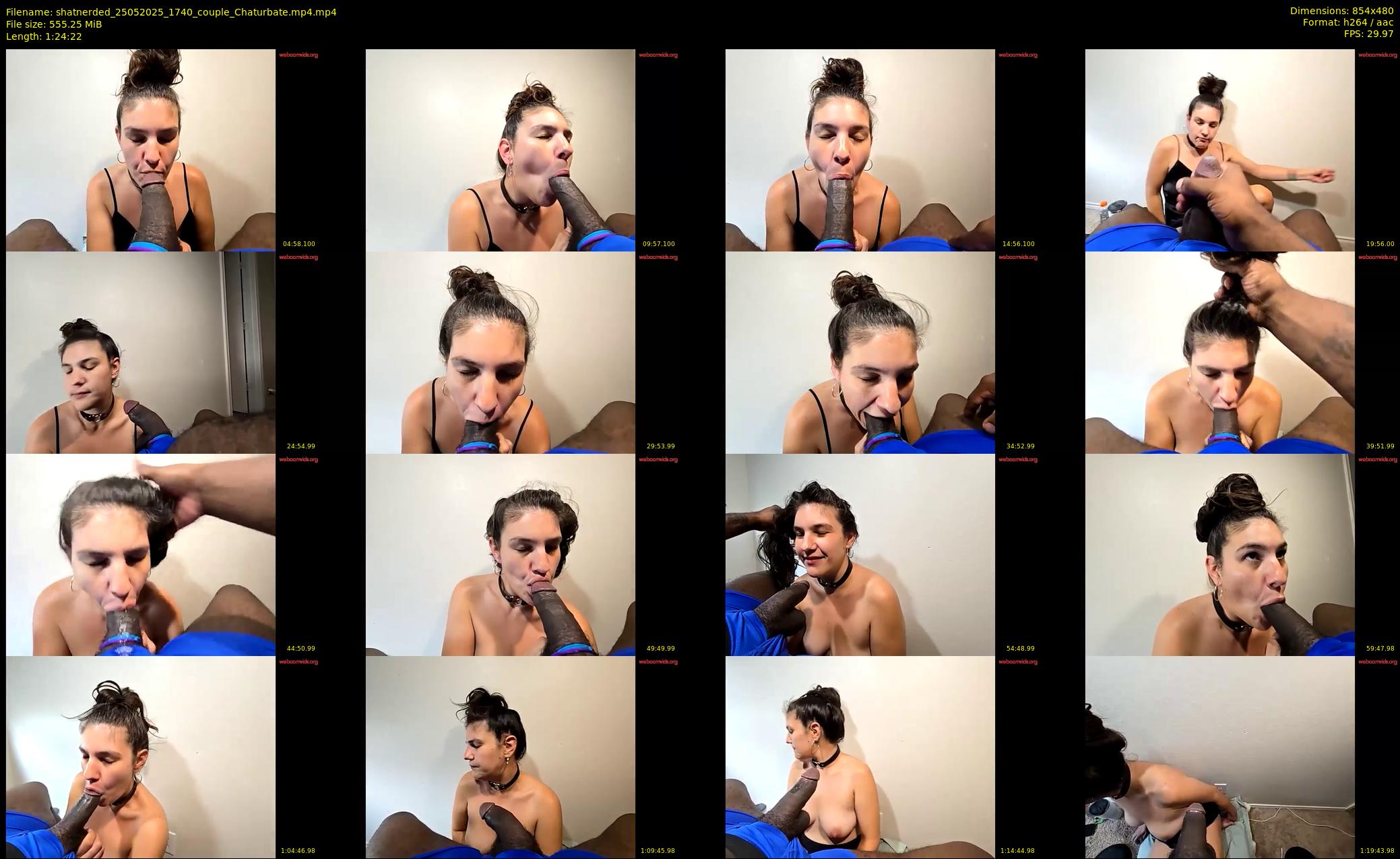 shatnerded — 85 minute Chaturbate couple cam show recording, 480p, May 25, 2025