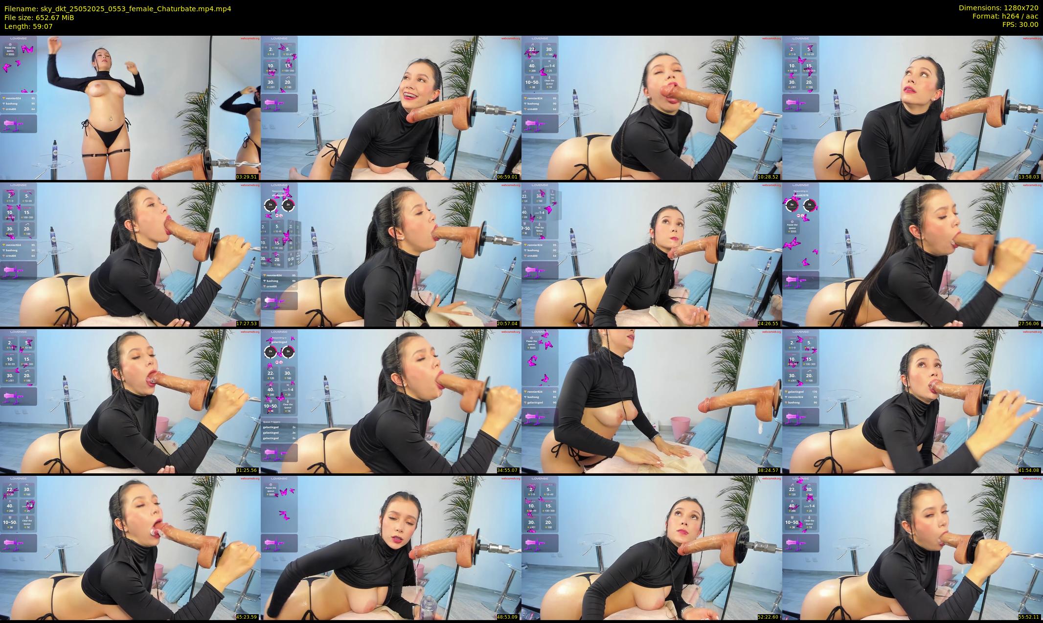 sky_dkt — 60 minute Chaturbate female cam show recording, 720p, May 25, 2025