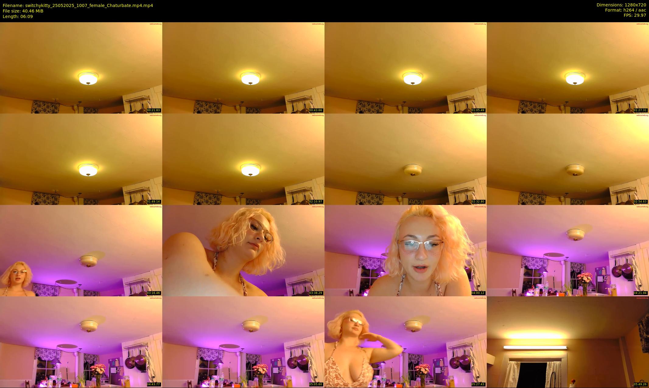 switchykitty — 7 minute Chaturbate female cam show recording, 720p, May 25, 2025