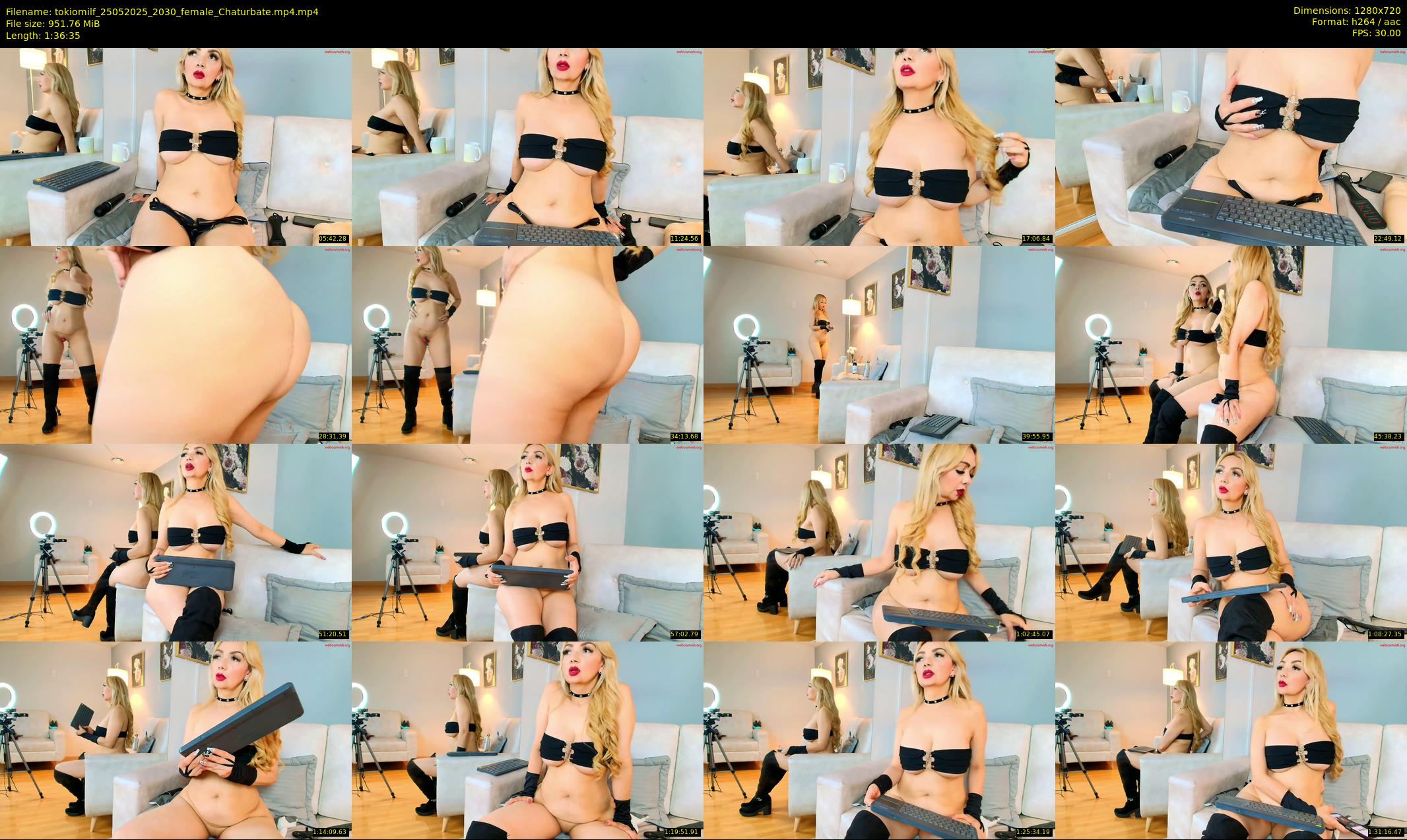 tokiomilf — 97 minute Chaturbate female cam show recording, 720p, May 25, 2025