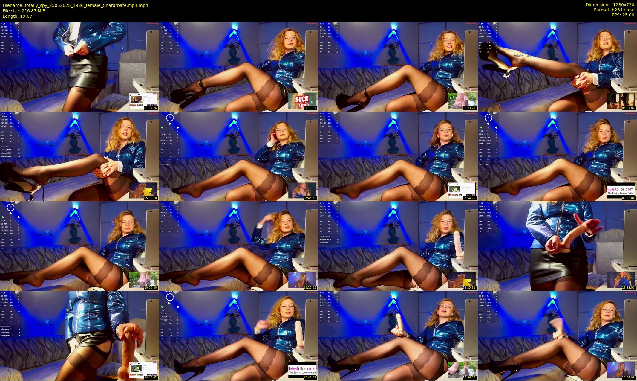 totally_spy — 20 minute Chaturbate female cam show recording, 720p, May 25, 2025