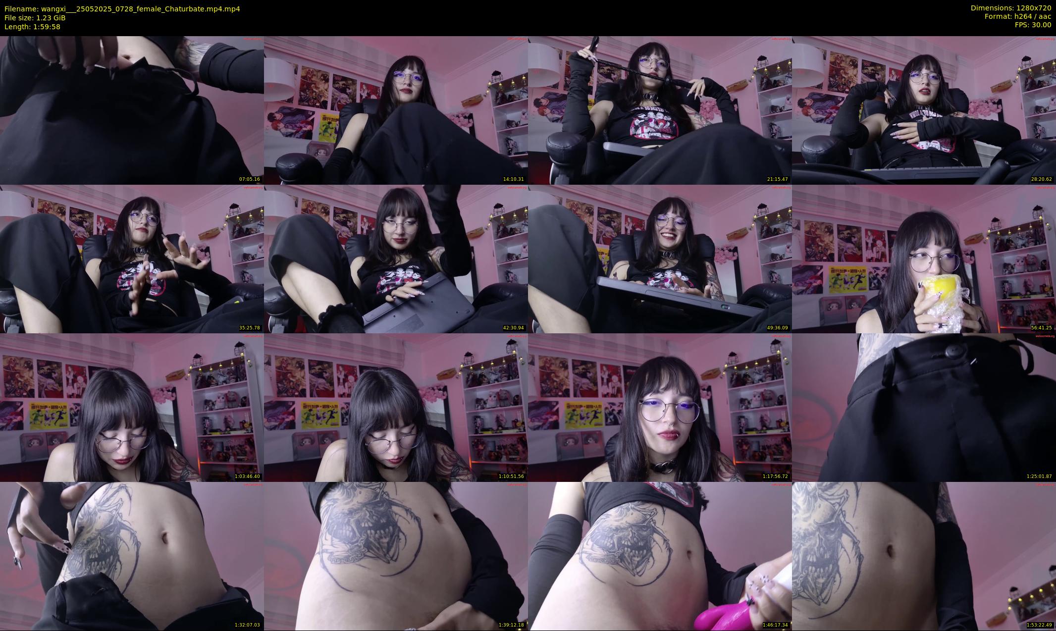 wangxi__ — 120 minute Chaturbate female cam show recording, 720p, May 25, 2025