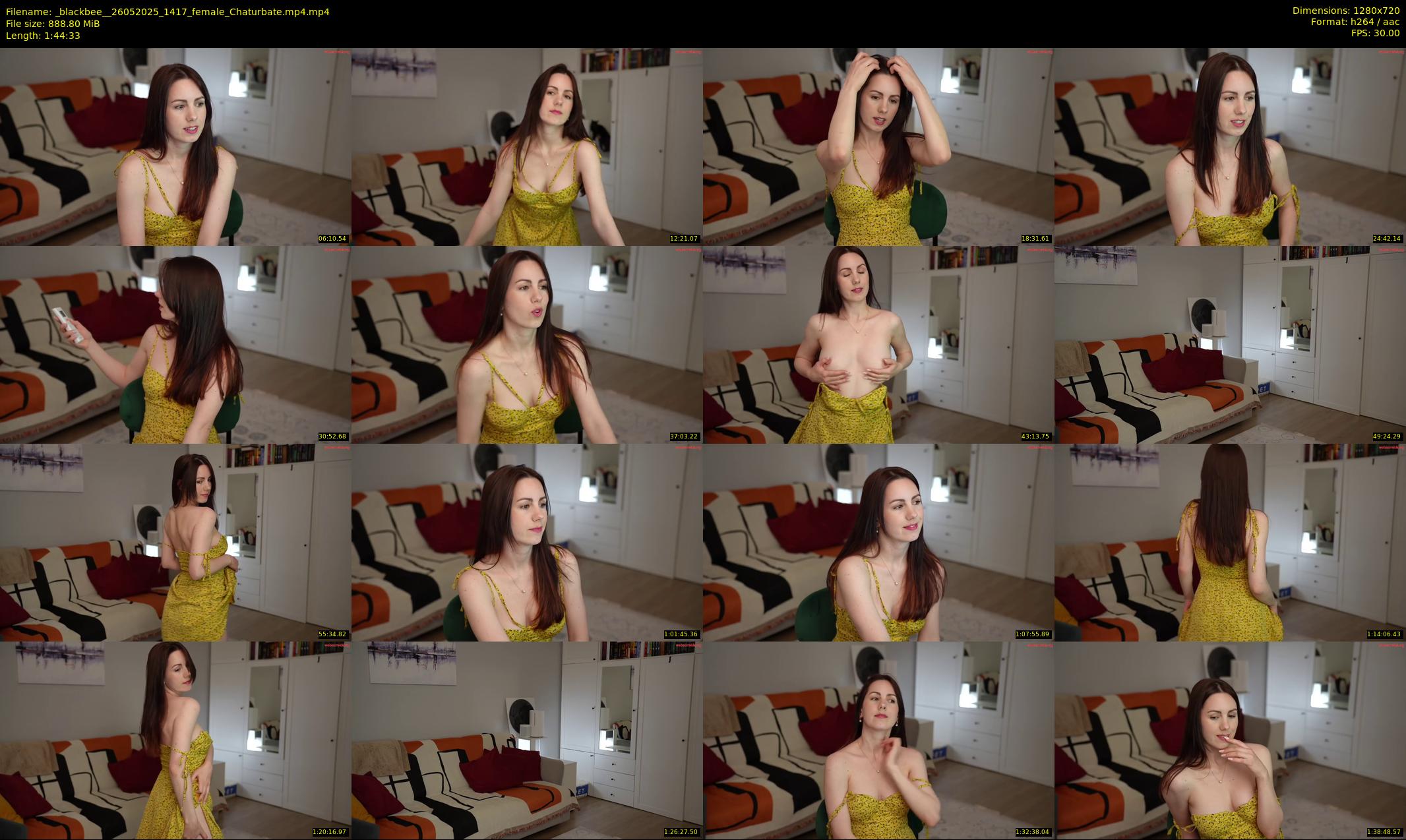_blackbee_ — 105 minute Chaturbate female cam show recording, 720p, May 26, 2025
