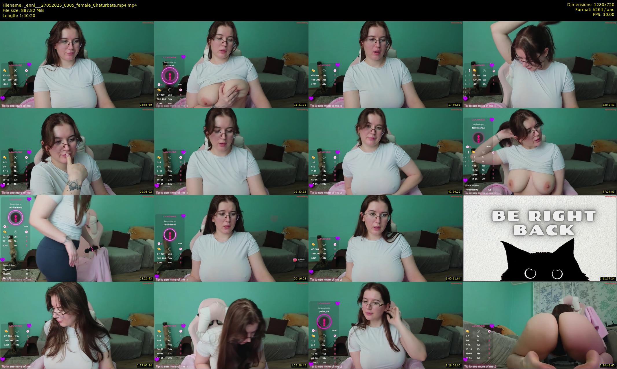 _enni__ — 101 minute Chaturbate female cam show recording, 720p, May 27, 2025