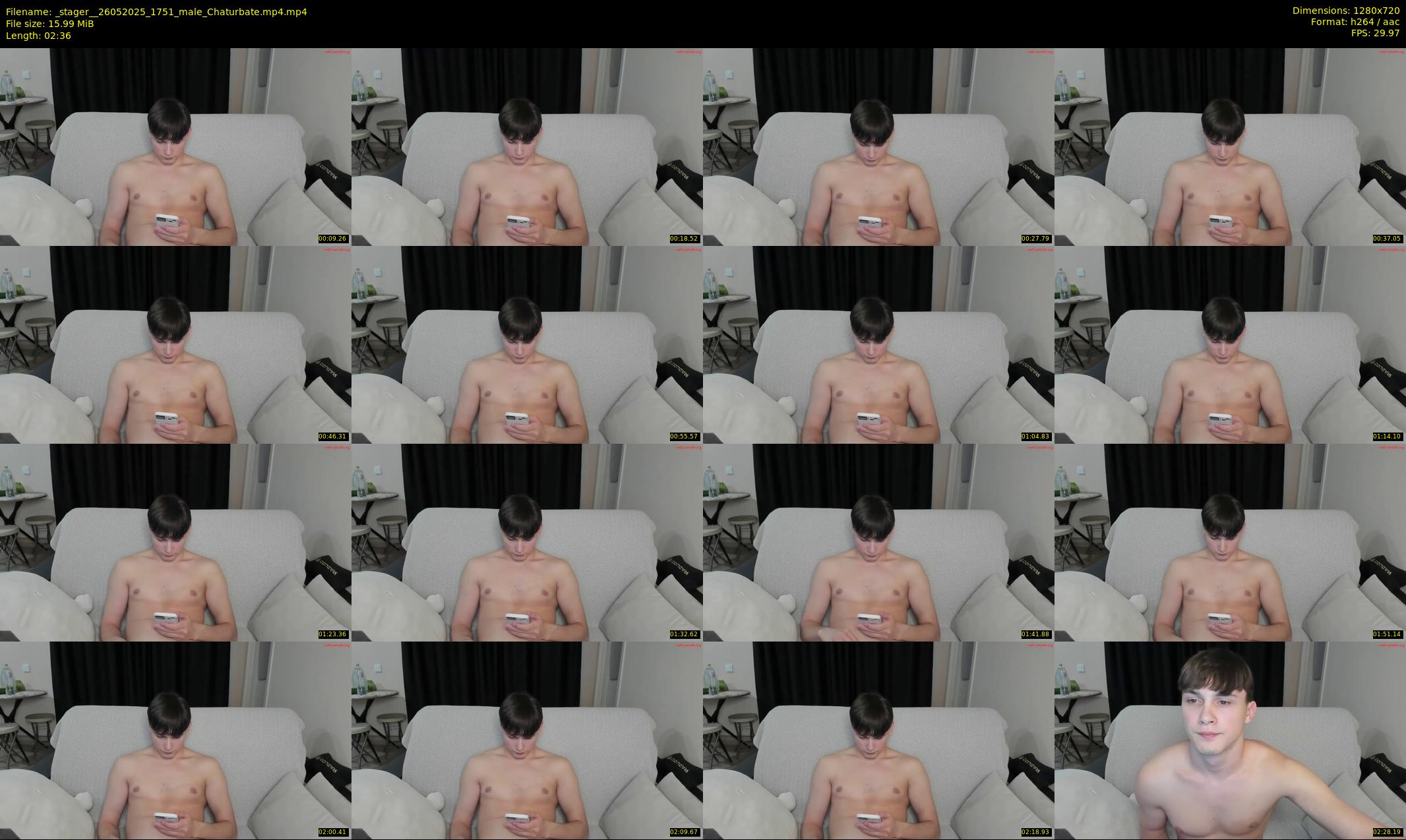 _stager_ — 3 minute Chaturbate male cam show recording, 720p, May 26, 2025