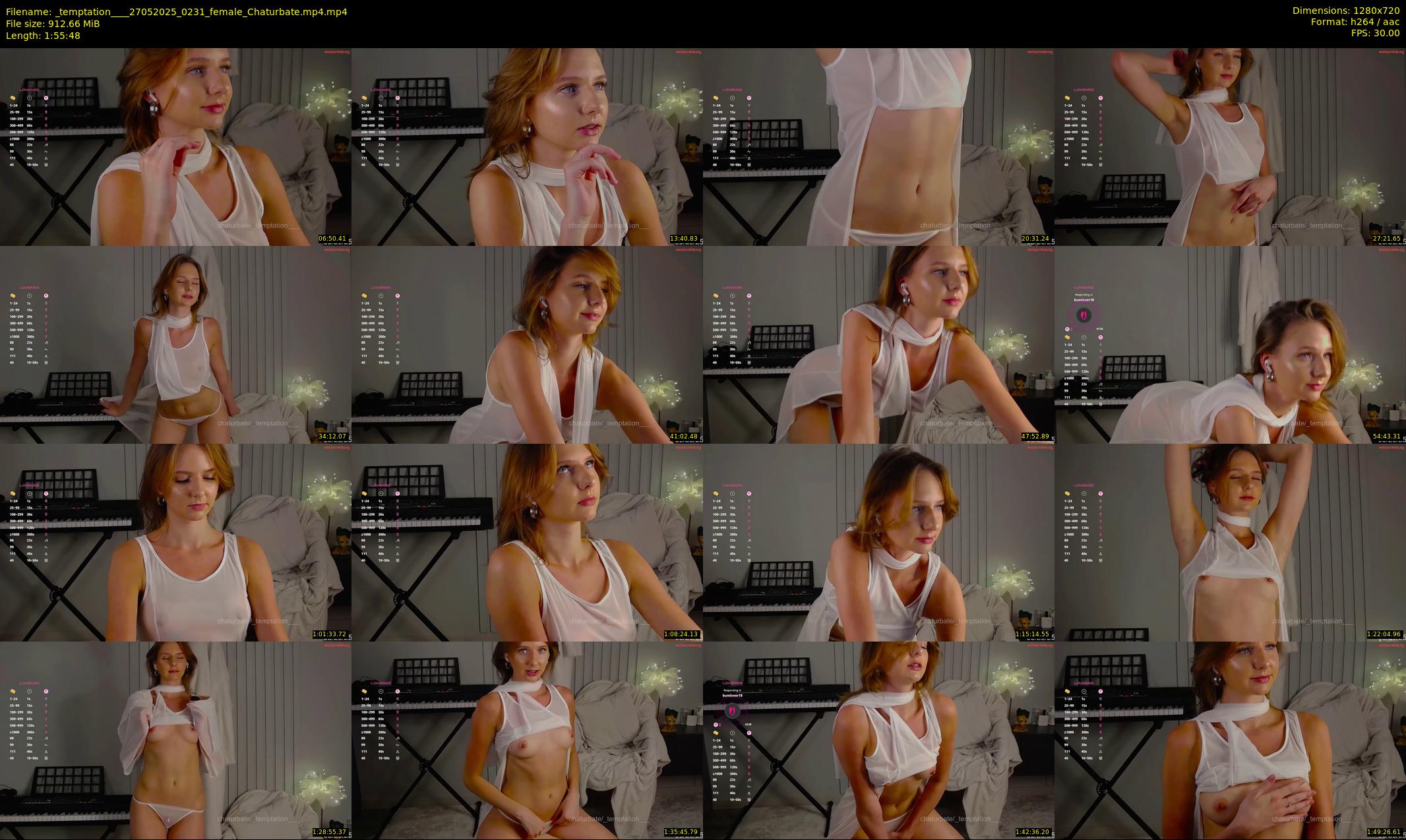 _temptation___ — 116 minute Chaturbate female cam show recording, 720p, May 27, 2025