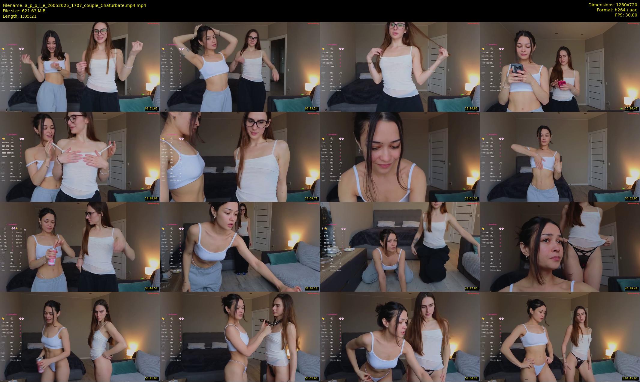 a_p_p_l_e — 66 minute Chaturbate female cam show recording, 720p, May 26, 2025