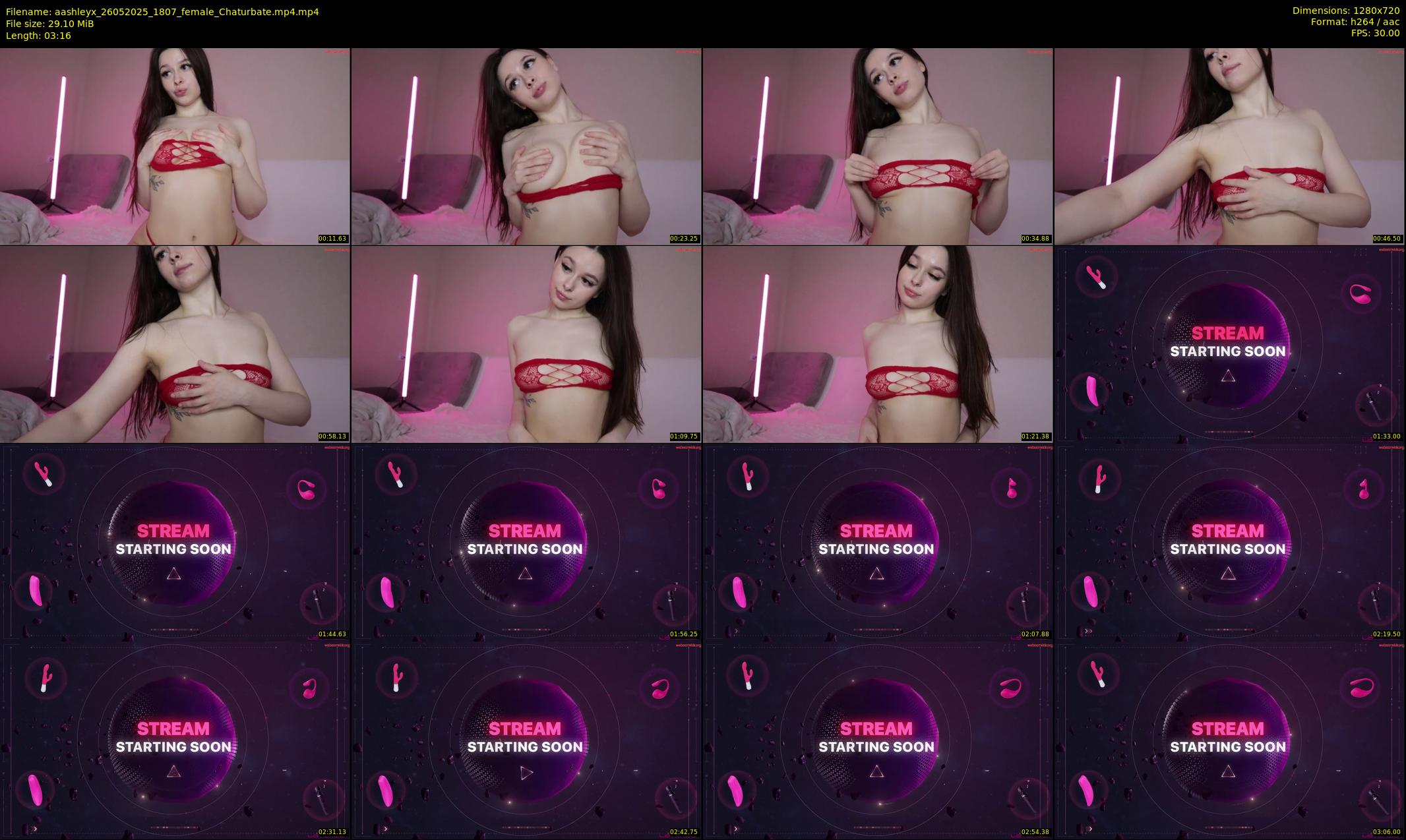 aashleyx — 4 minute Chaturbate couple cam show recording, 720p, May 26, 2025