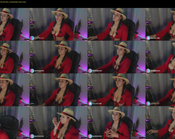 afrodita_p_ — 105 minute Chaturbate female cam show recording, 720p, May 26, 2025