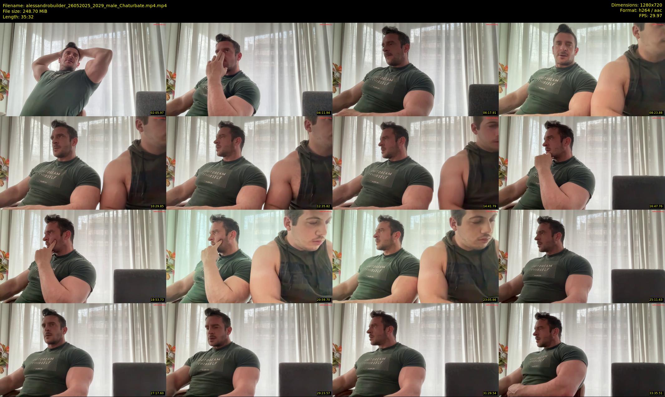 alessandrobuilder — 36 minute Chaturbate couple cam show recording, 720p, May 26, 2025