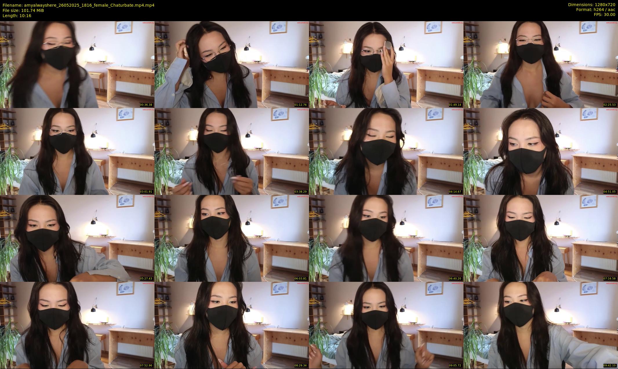 amyalwayshere — 11 minute Chaturbate female cam show recording, 720p, May 26, 2025