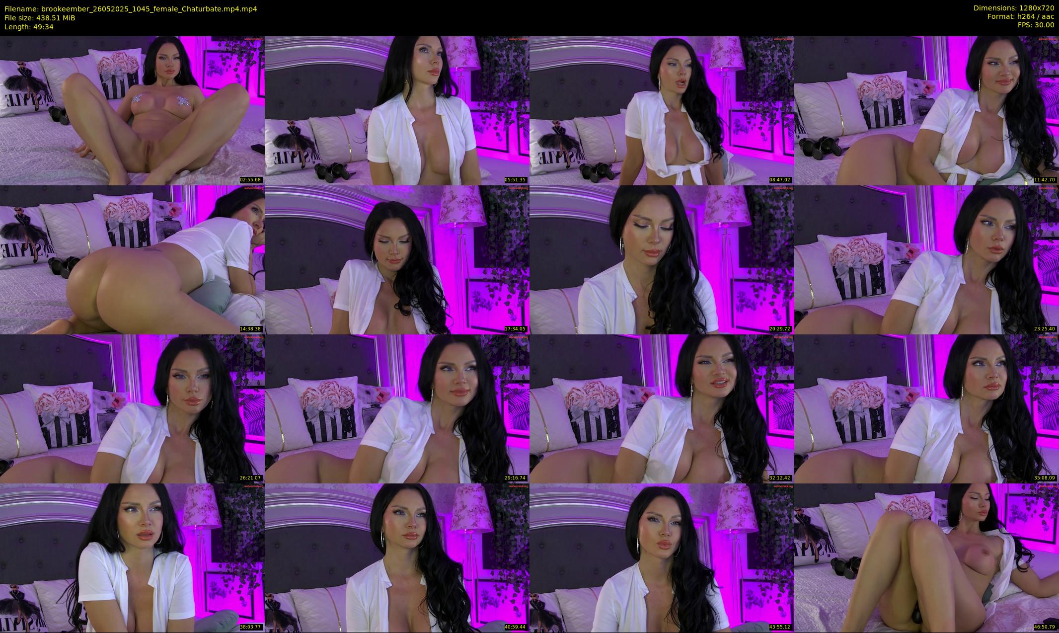 brookeember — 50 minute Chaturbate female cam show recording, 720p, May 26, 2025