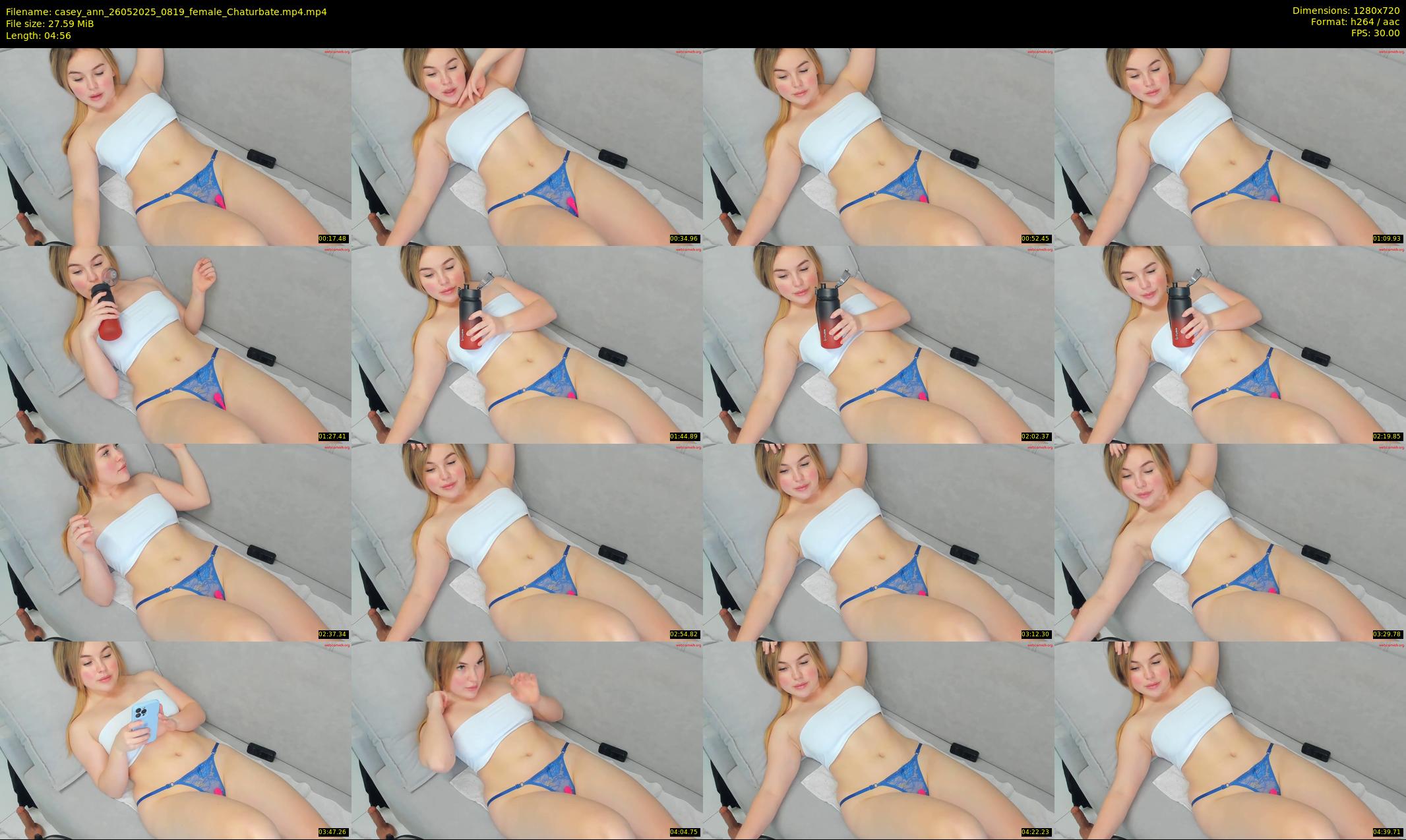 casey_ann — 5 minute Chaturbate female cam show recording, 720p, May 26, 2025