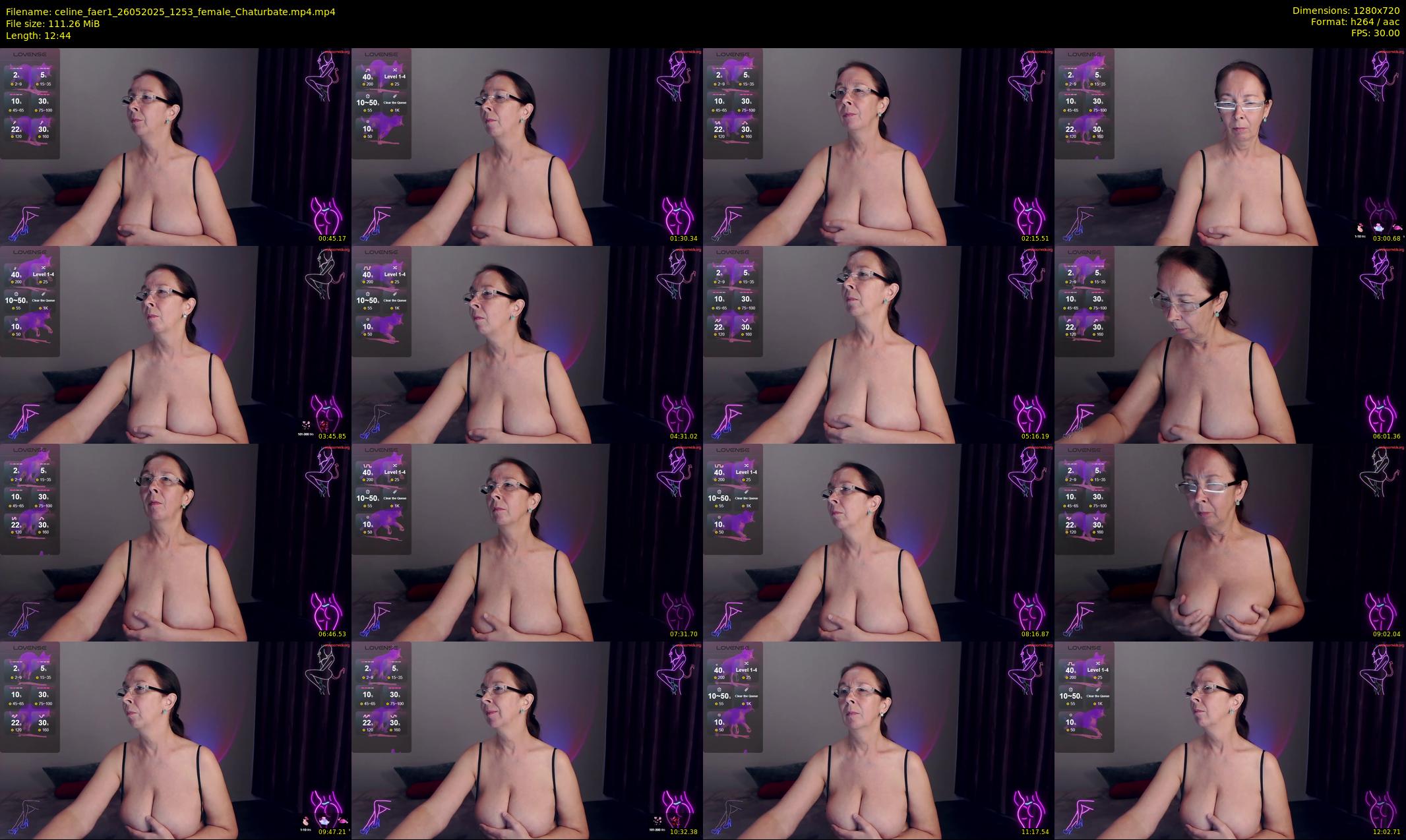 celine_faer1 — 13 minute Chaturbate female cam show recording, 720p, May 26, 2025