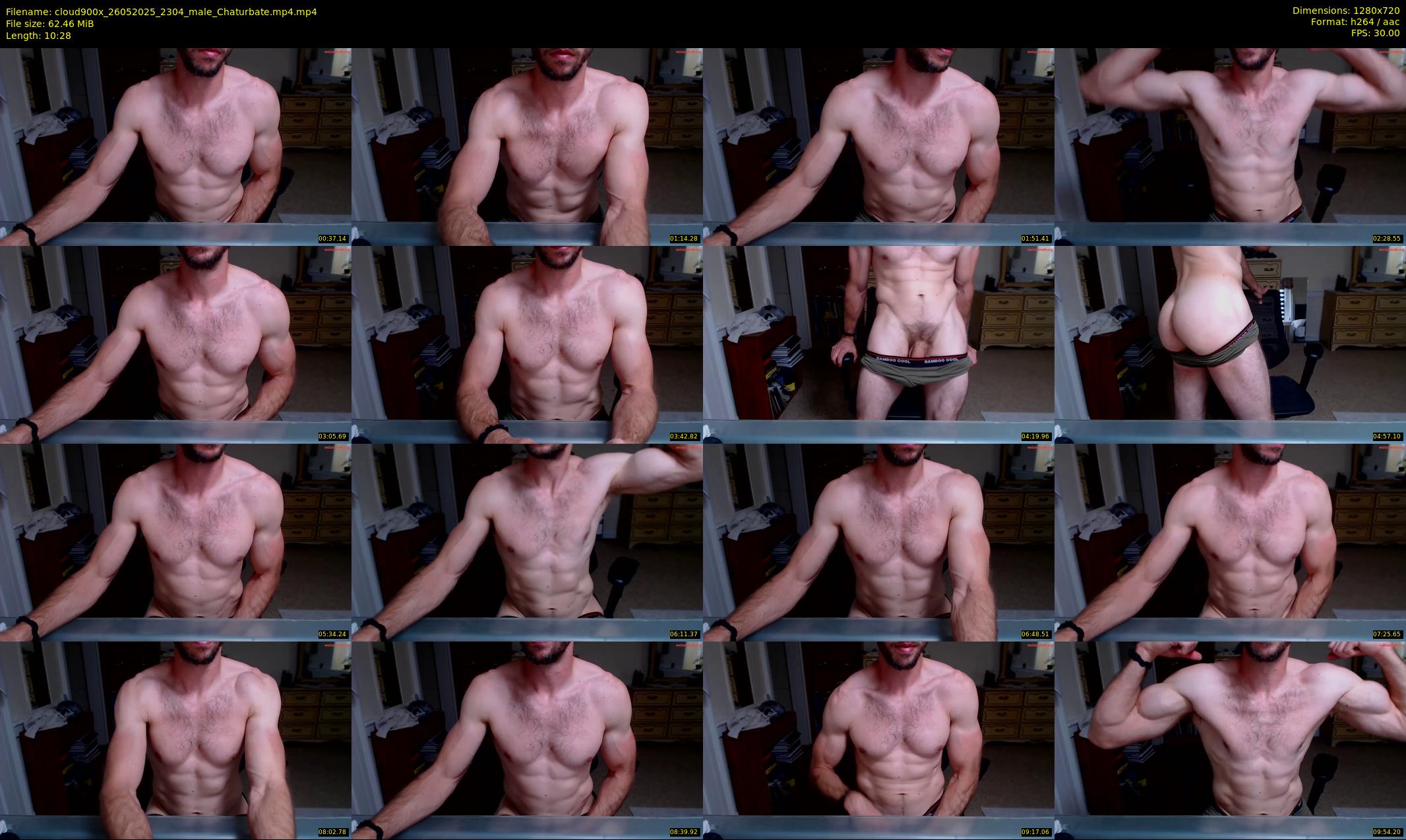 cloud900x — 11 minute Chaturbate male cam show recording, 720p, May 26, 2025