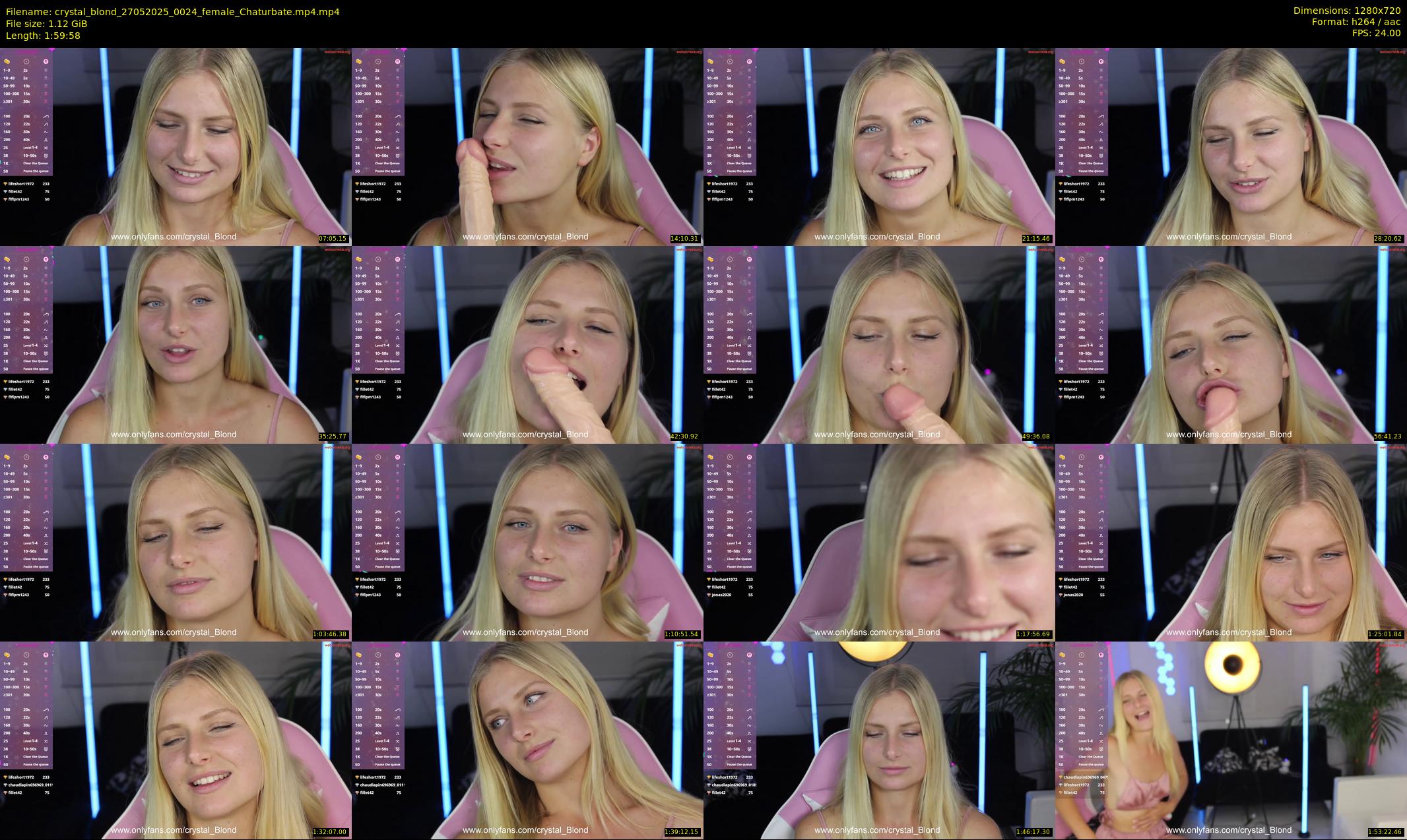 crystal_blond — 120 minute Chaturbate female cam show recording, 720p, May 27, 2025