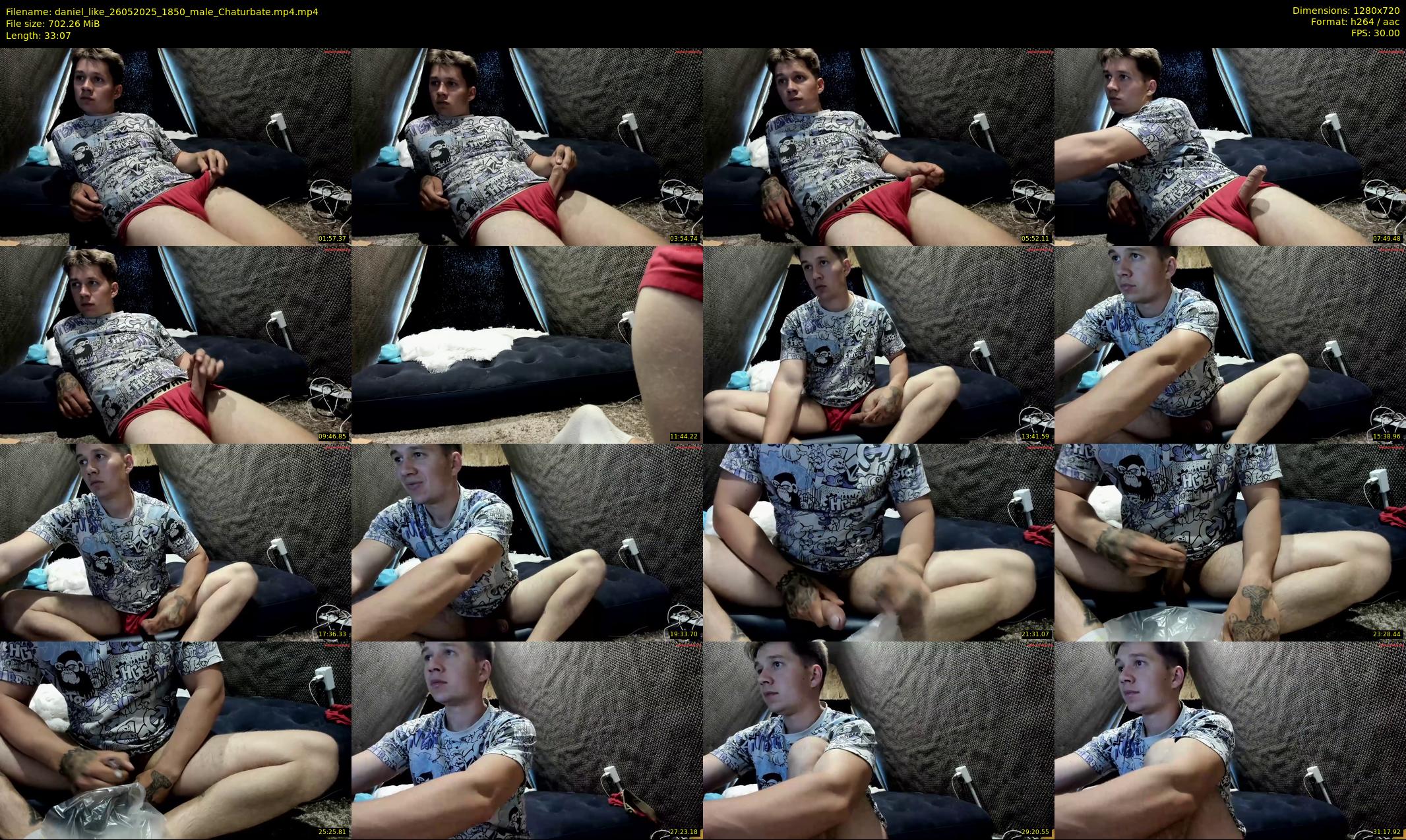 daniel_like — 34 minute Chaturbate male cam show recording, 720p, May 26, 2025
