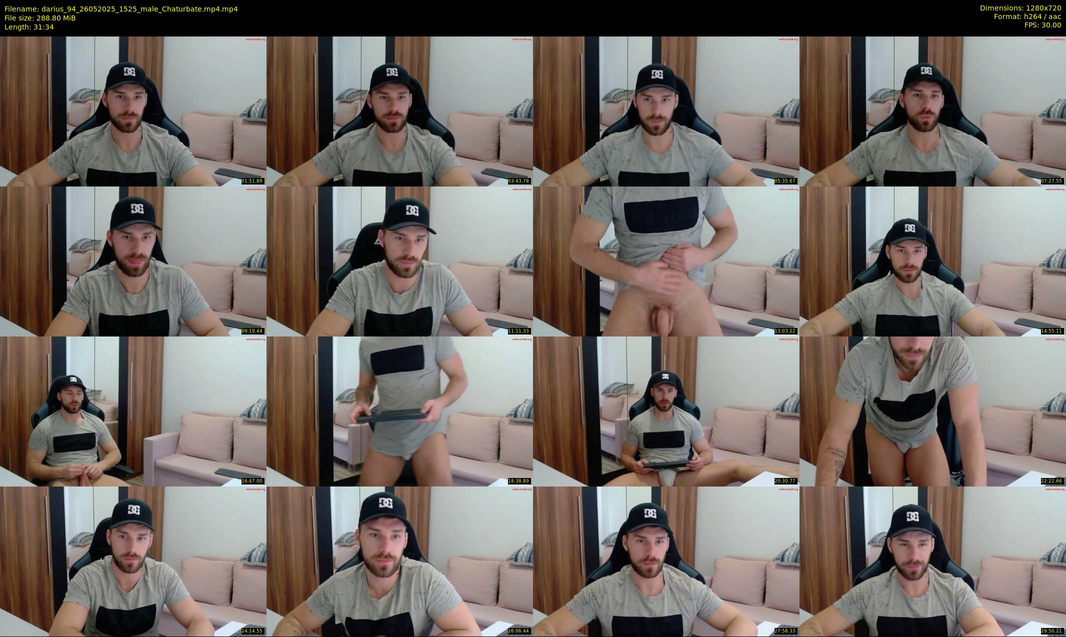darius_94 — 32 minute Chaturbate male cam show recording, 720p, May 26, 2025