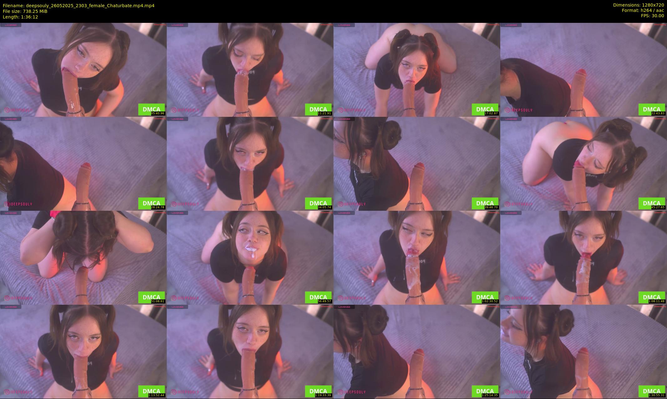 deepsouly — 97 minute Chaturbate female cam show recording, 720p, May 26, 2025