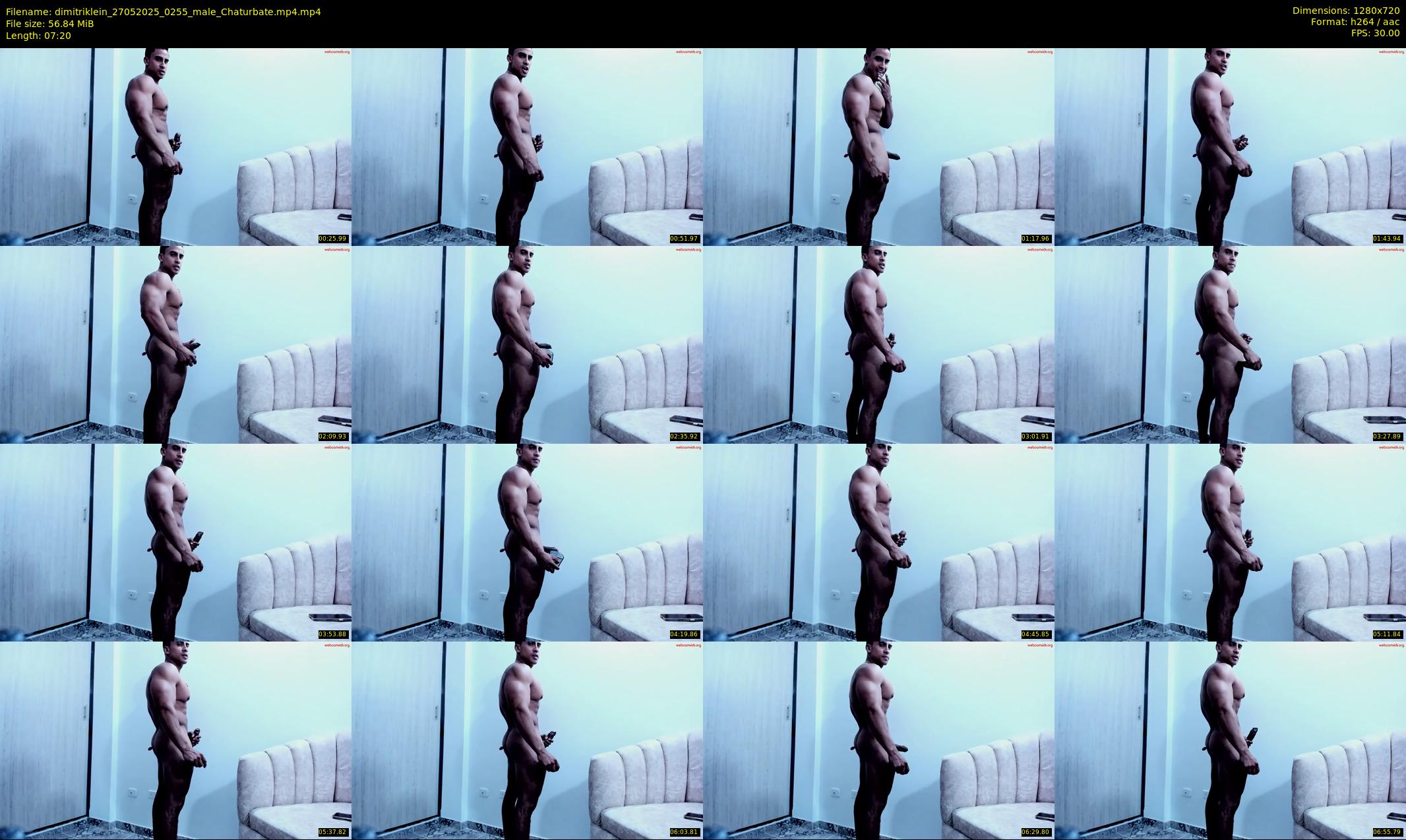 dimitriklein — 8 minute Chaturbate male cam show recording, 720p, May 27, 2025