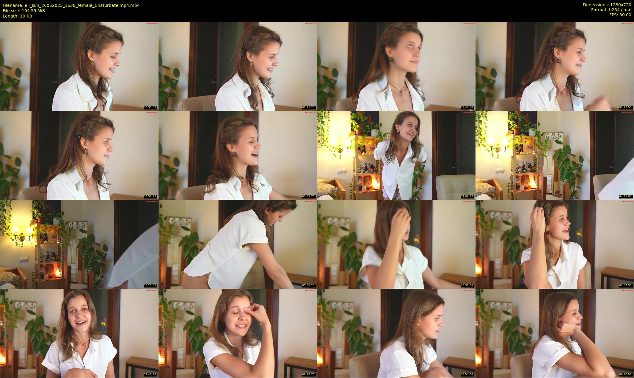 eli_sun — 11 minute Chaturbate female cam show recording, 720p, May 26, 2025