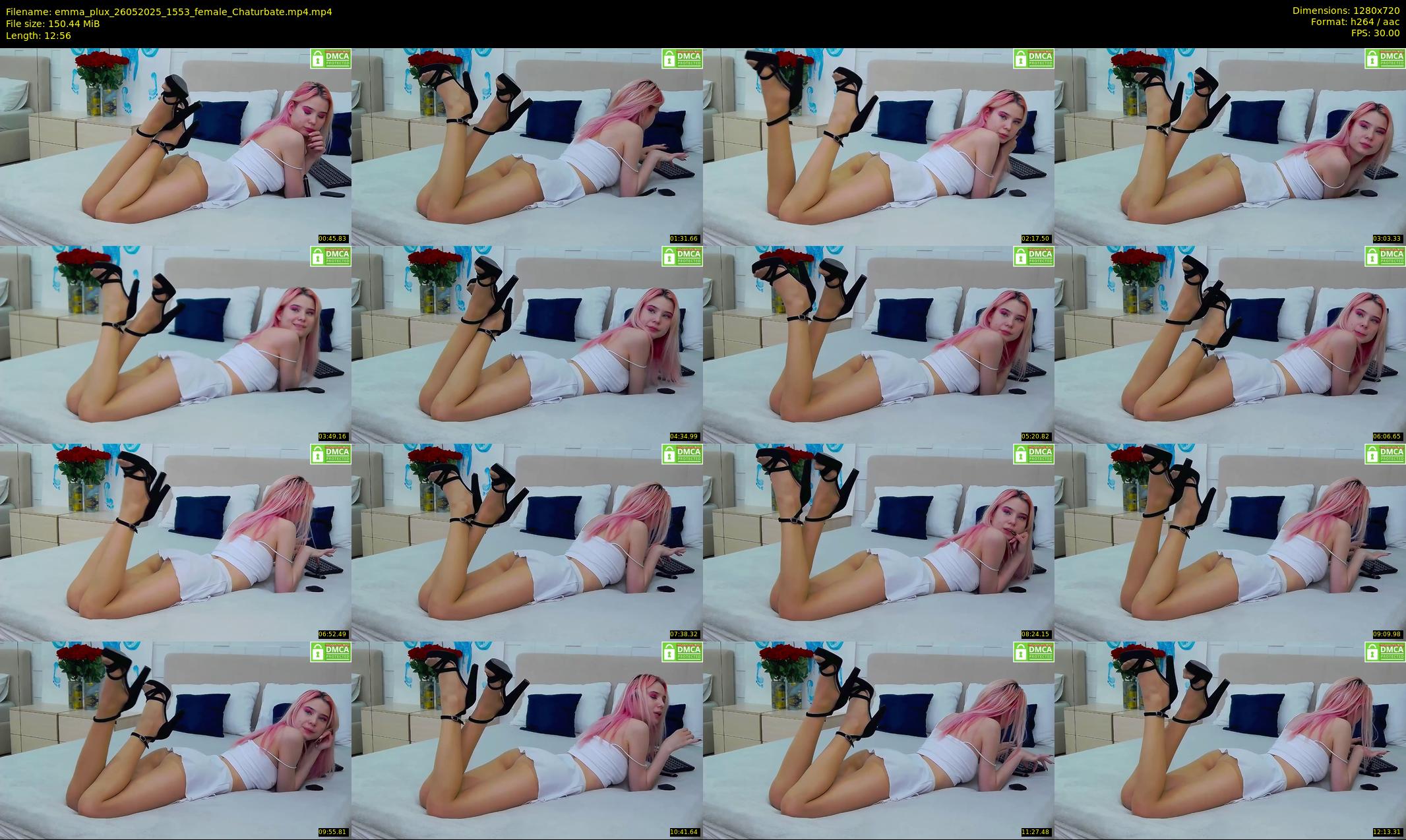 emma_plux — 13 minute Chaturbate female cam show recording, 720p, May 26, 2025