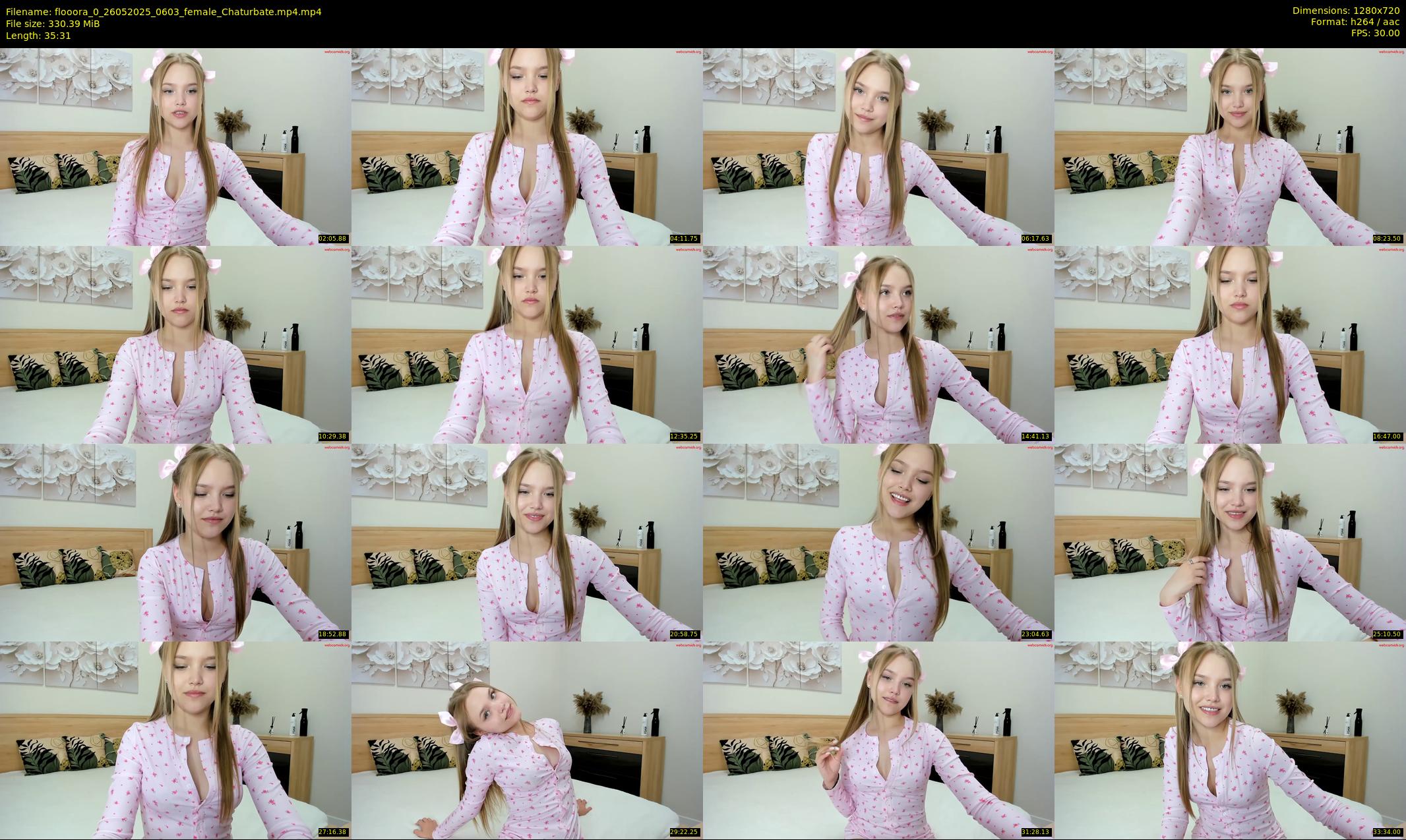 flooora_0 — 36 minute Chaturbate couple cam show recording, 720p, May 26, 2025