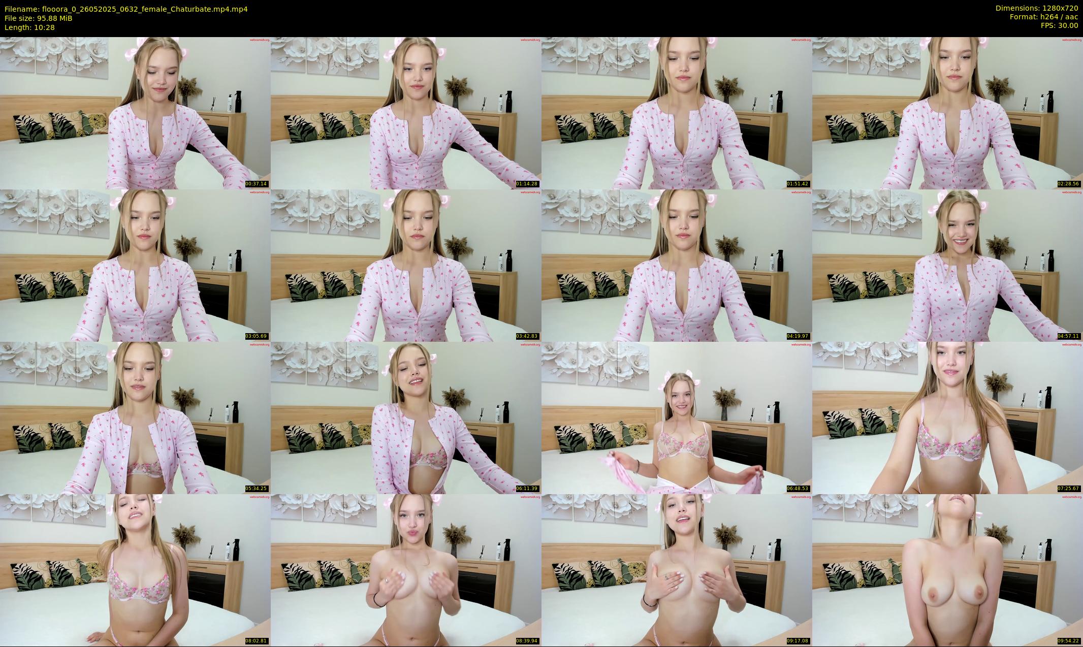 flooora_0 — 11 minute Chaturbate couple cam show recording, 720p, May 26, 2025